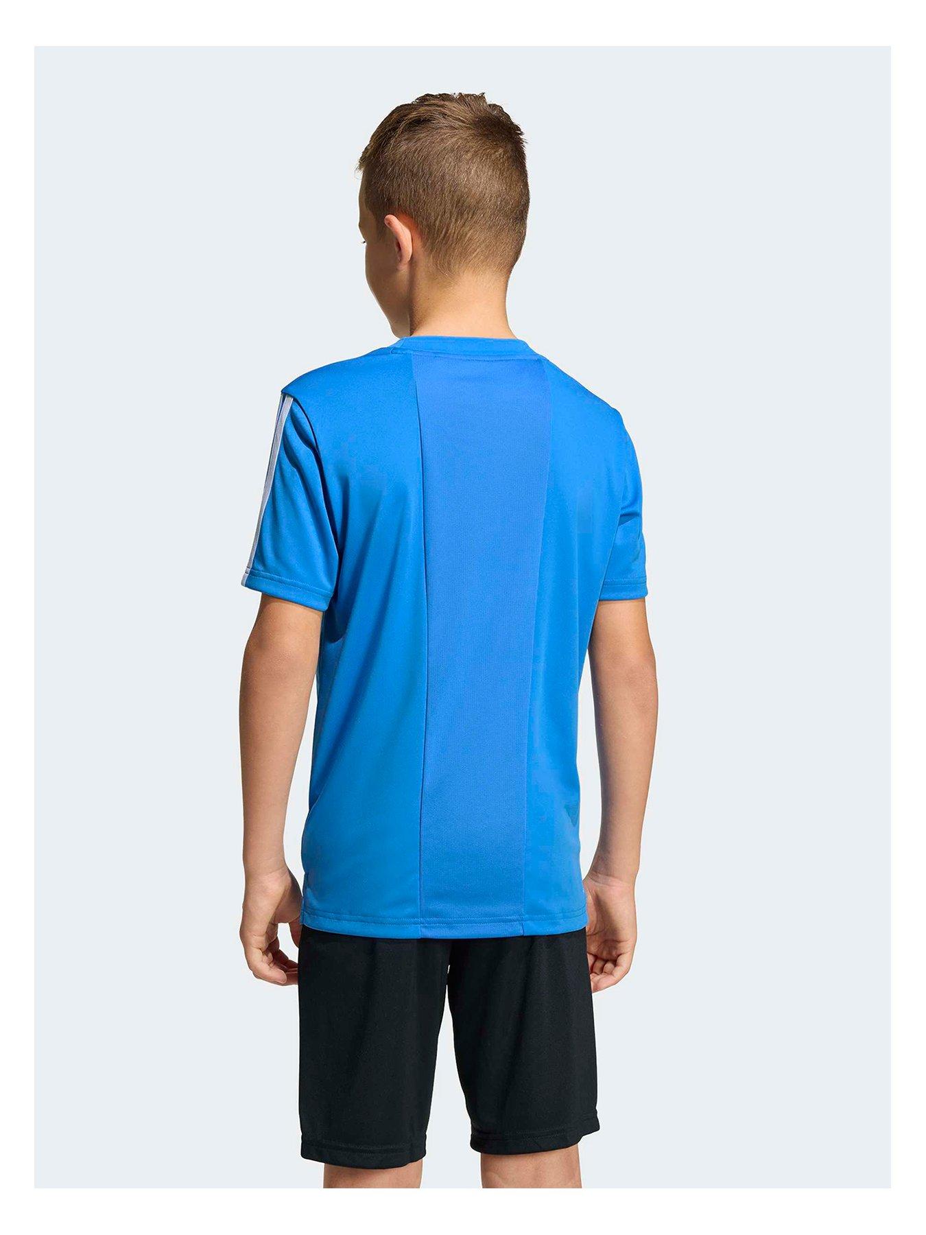 adidas-junior-boys-train-essentials-3-stripe-t-shirt-blueback