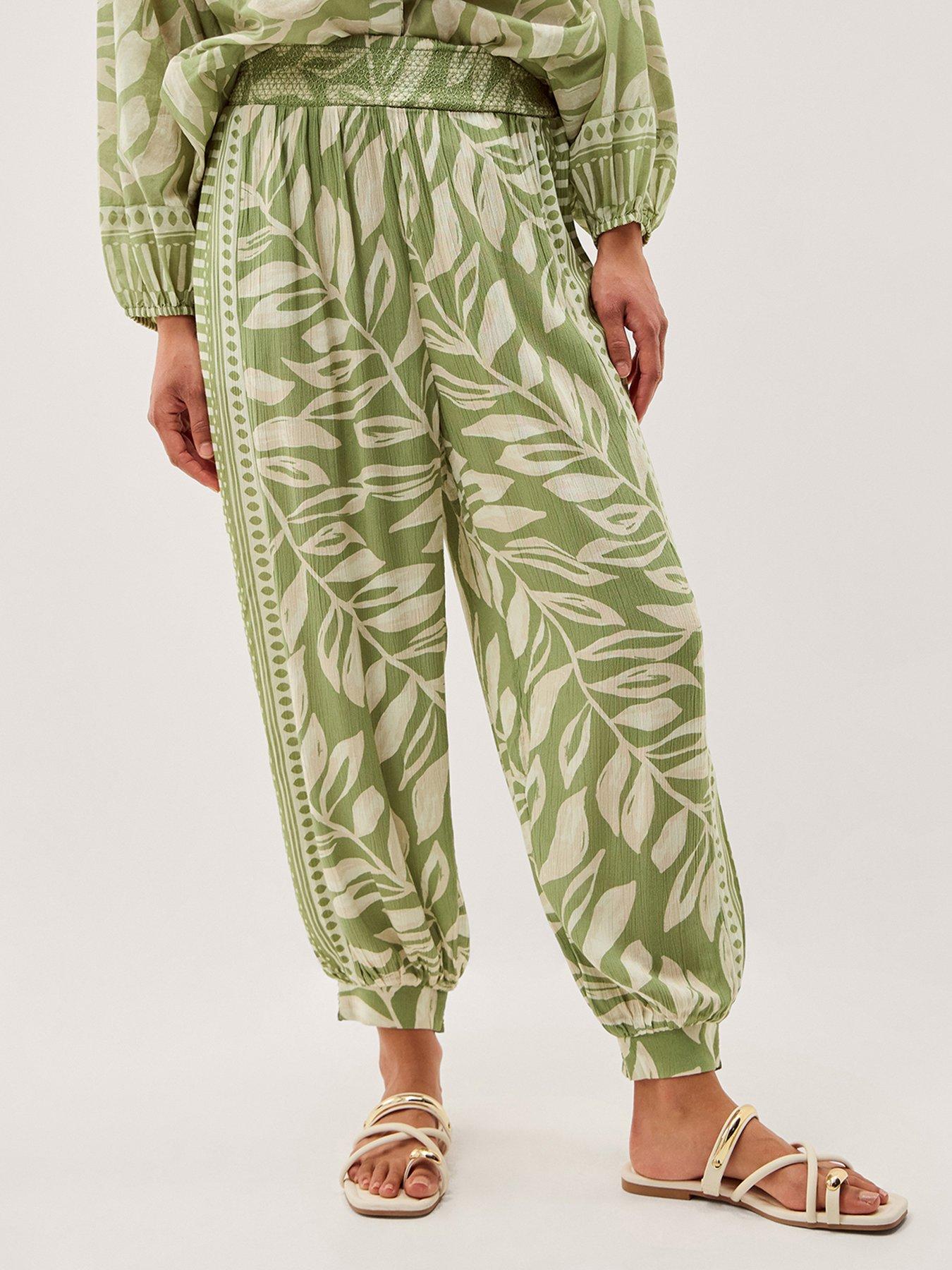 Monsoon Lillie Trousers - Green