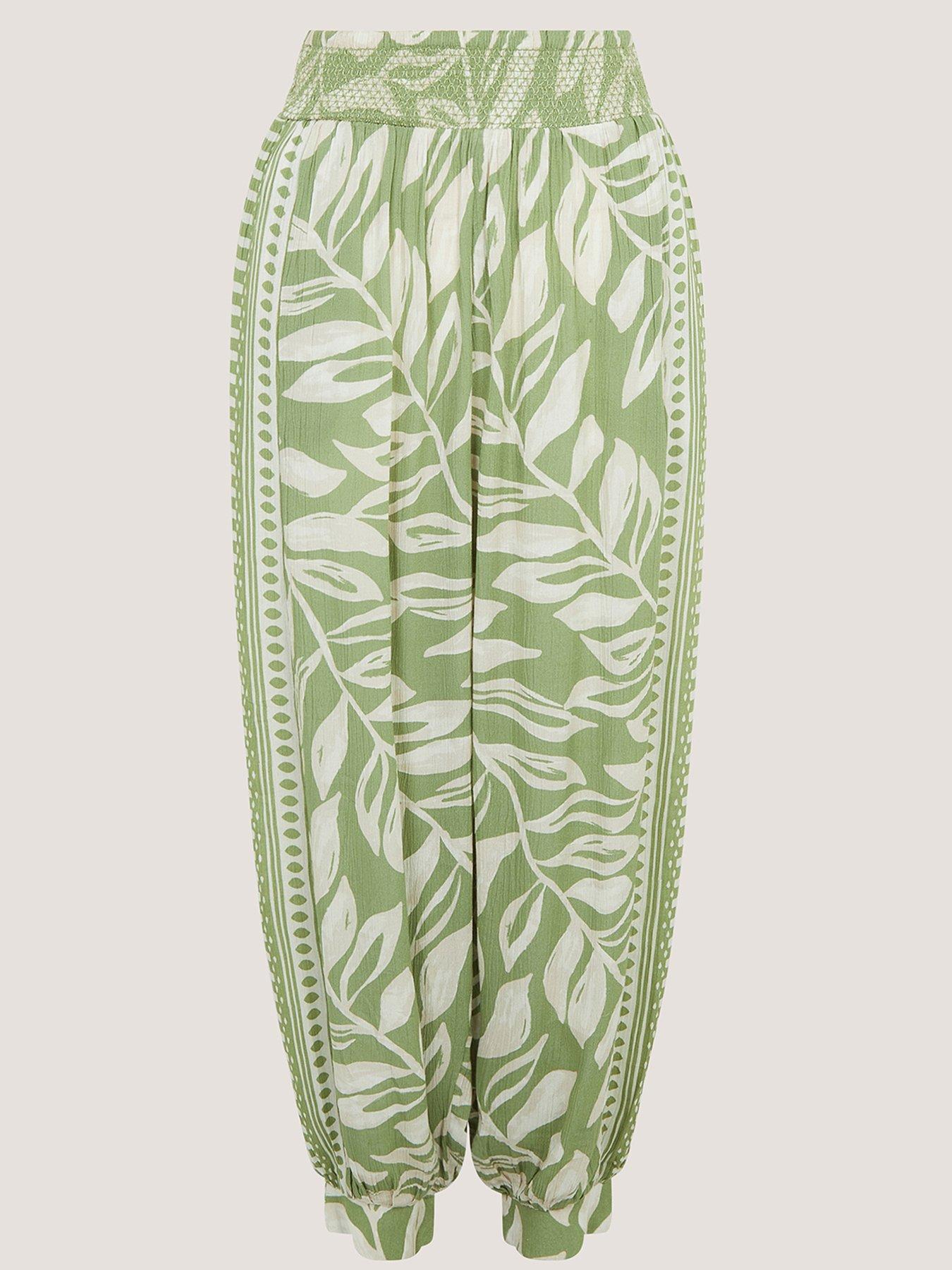 Image 5 of 5 of Monsoon Lillie Trousers - Green
