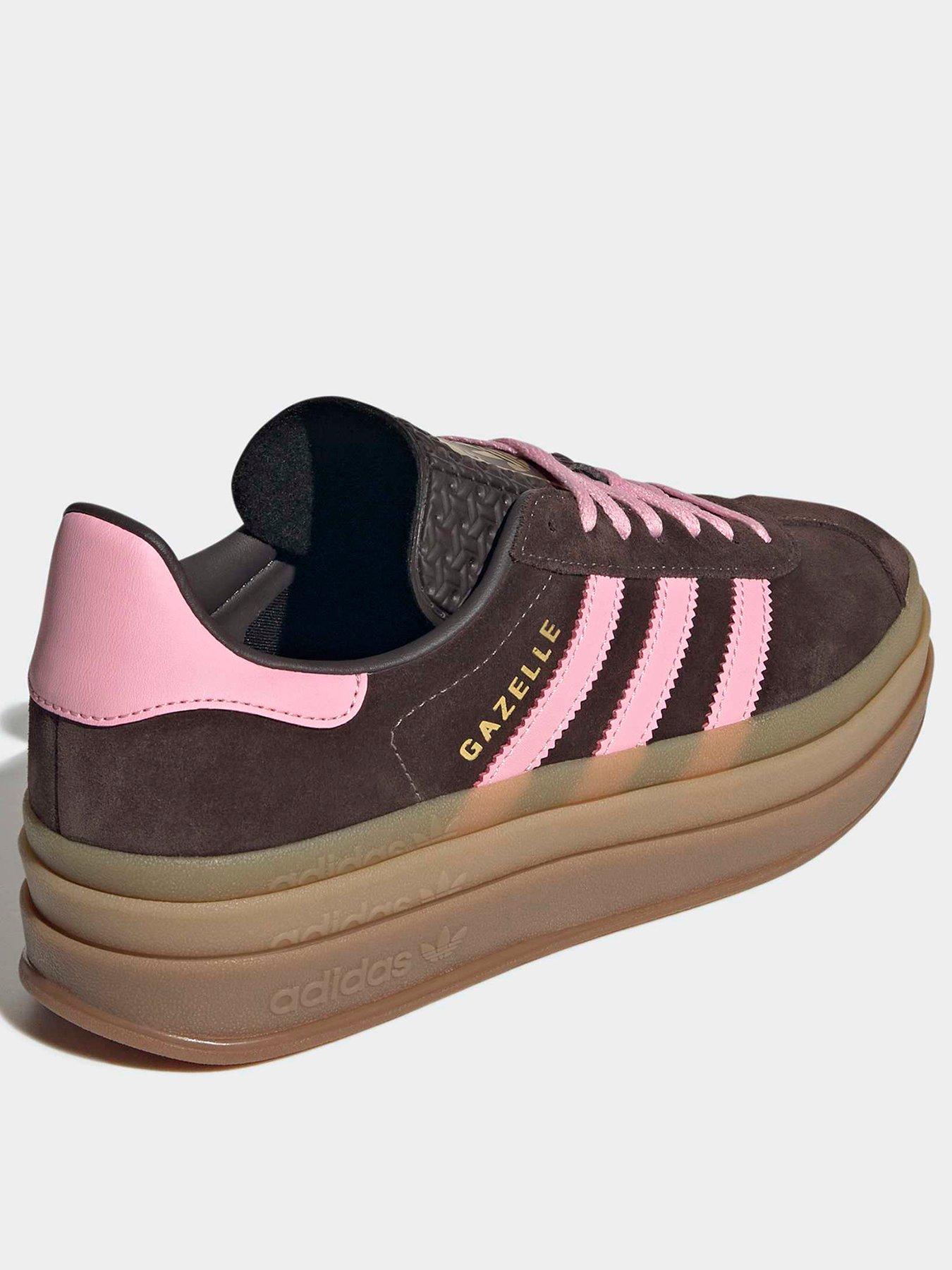 adidas-womens-gazelle-bold-brownpinkback