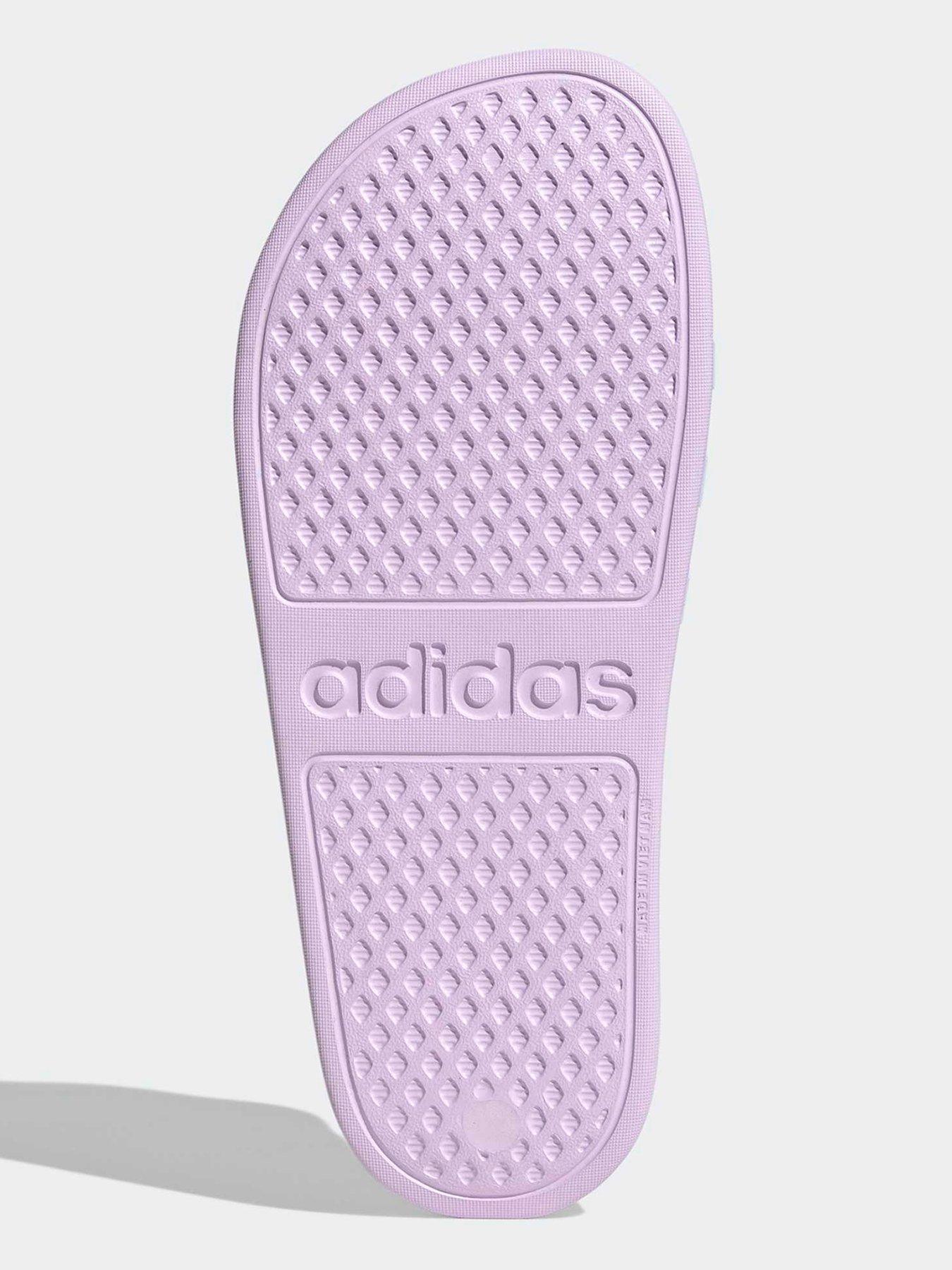 Image 5 of 7 of adidas Sportswear Women's Adilette Aqua Slides - Purple
