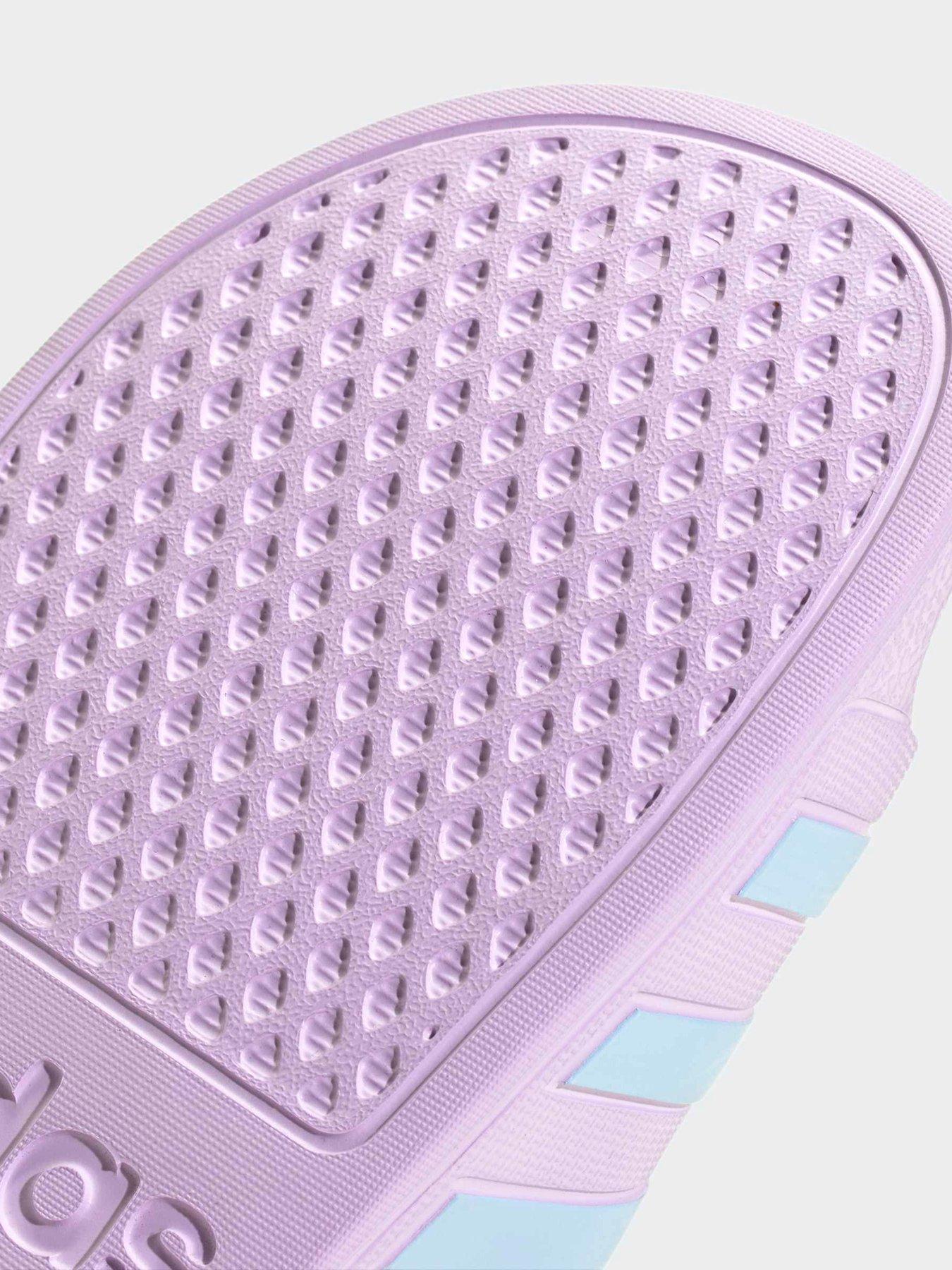 Image 7 of 7 of adidas Sportswear Women's Adilette Aqua Slides - Purple
