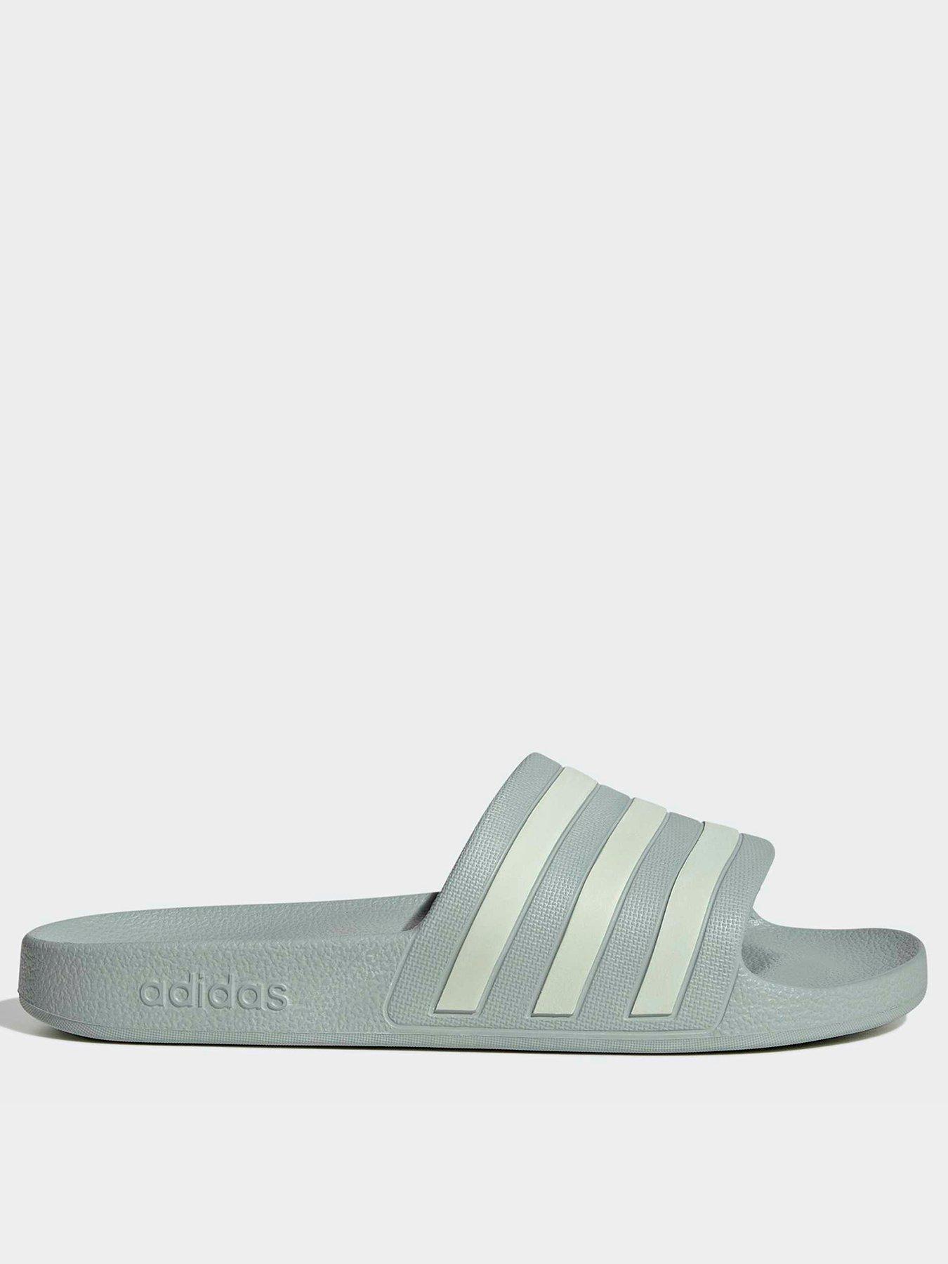 adidas Sportswear Women's Adilette Aqua Slides - Wonder Sage