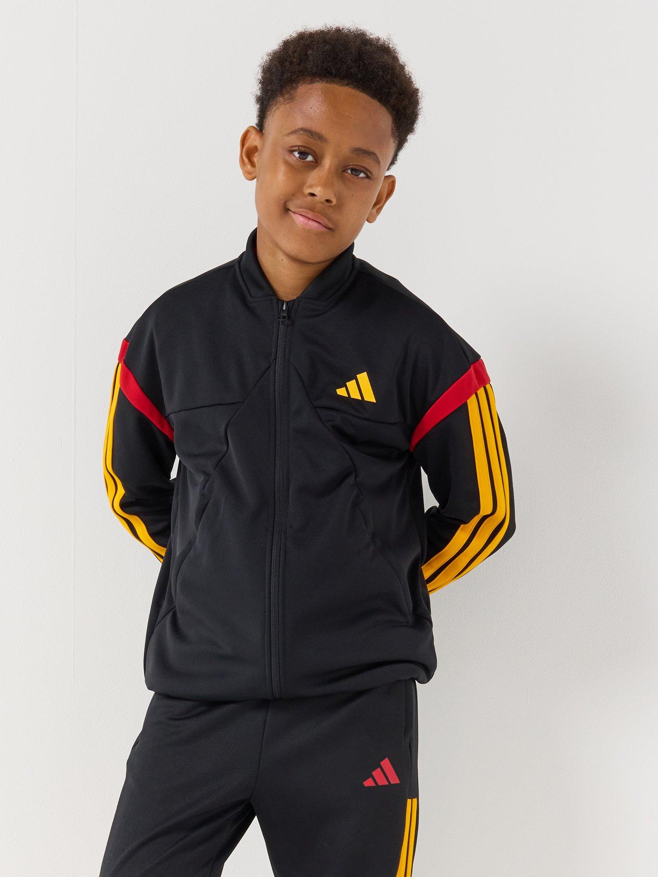 adidas Sportswear Junior Unisex House Of Tiro Tracksuit Top - Black