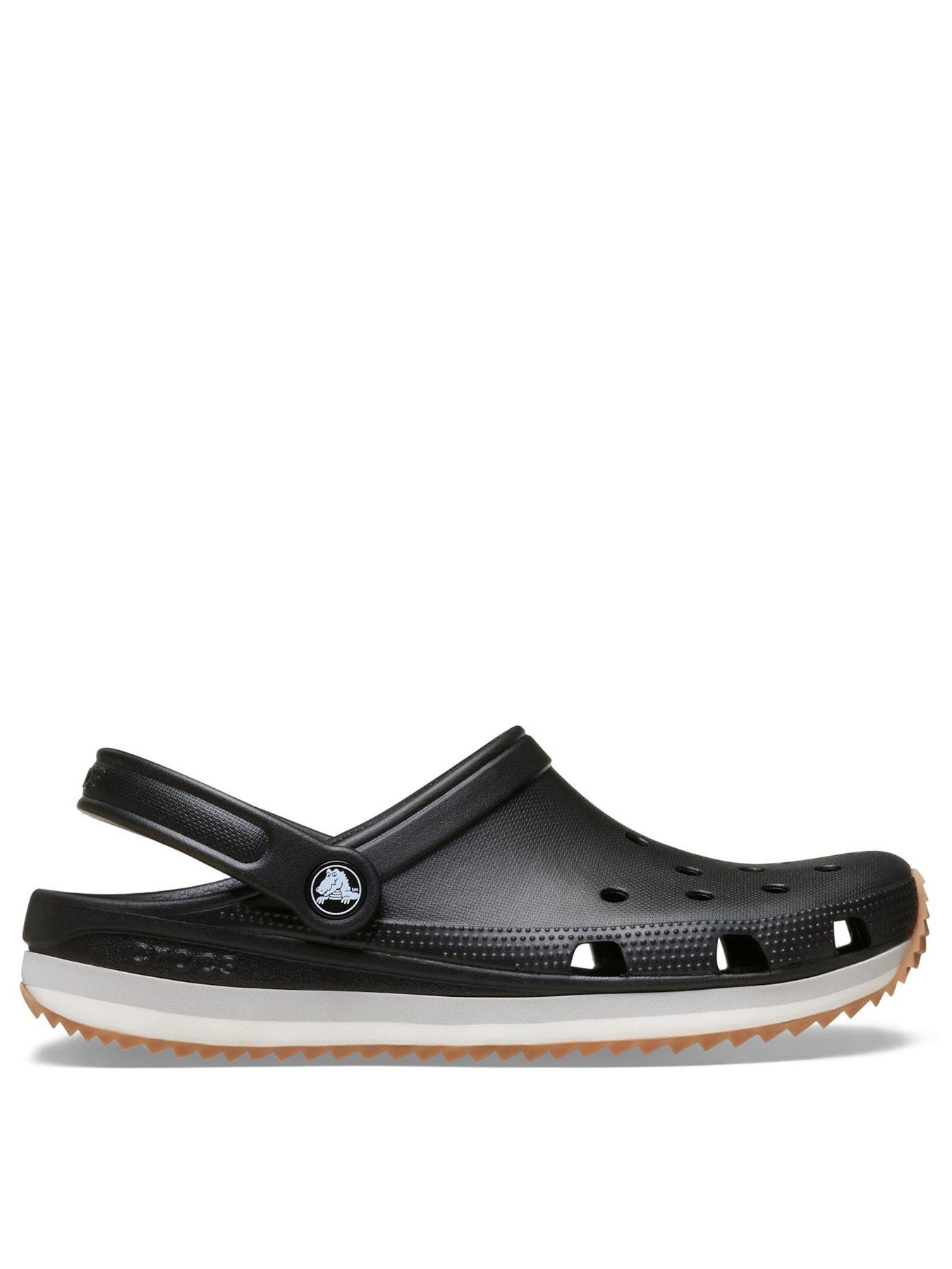 Crocs Classic Retro Runner Sandal - Black