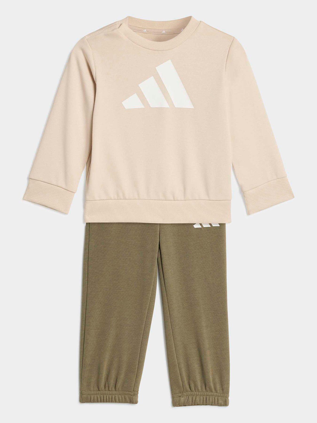 adidas-sportswear-infant-unisex-essentials-jogger-set-beige