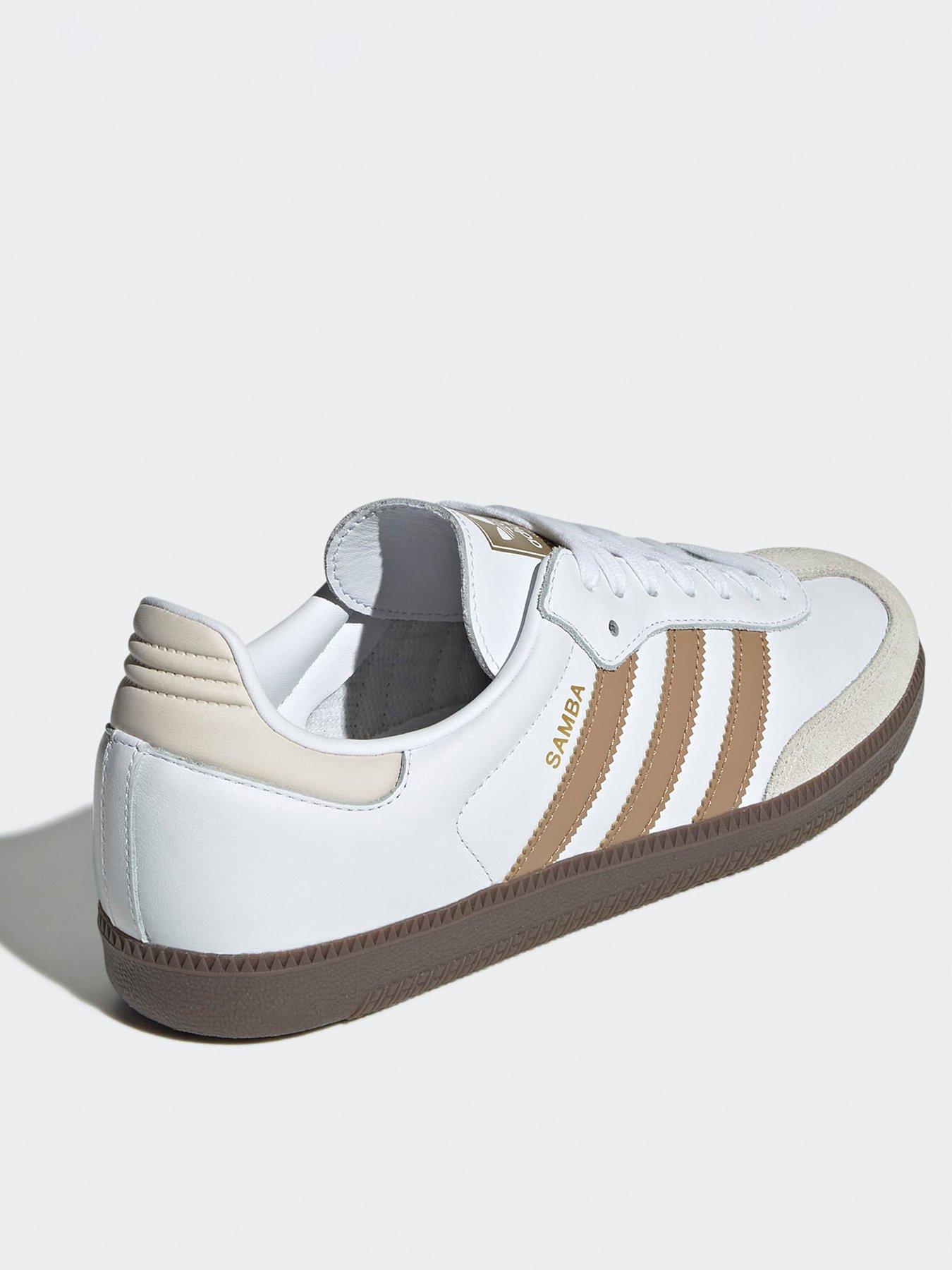 Image 3 of 6 of adidas Originals Unisex OG Samba Trainers - Brown/White
