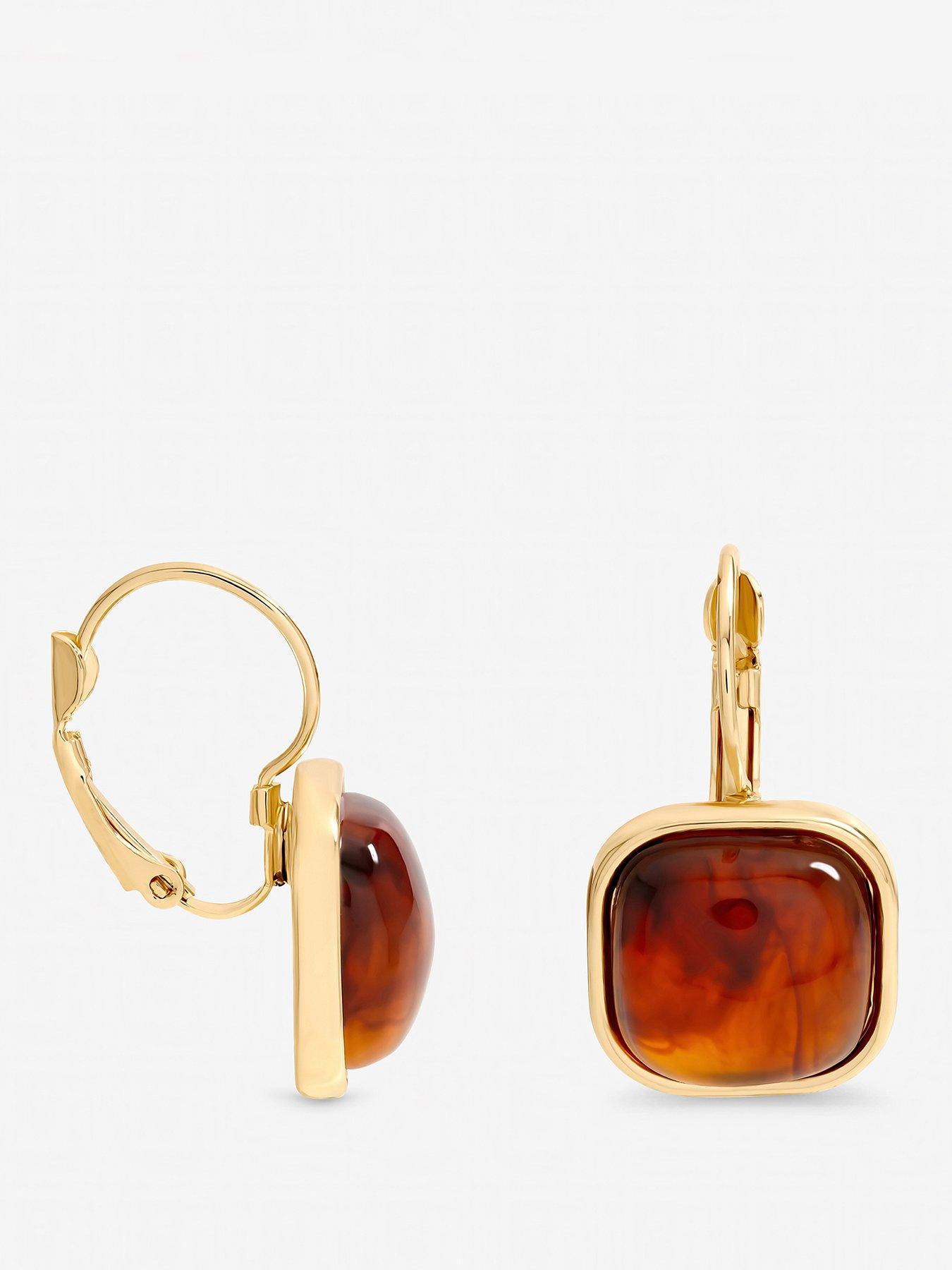 mood-mood-gold-plated-square-resin-drop-earringsfront