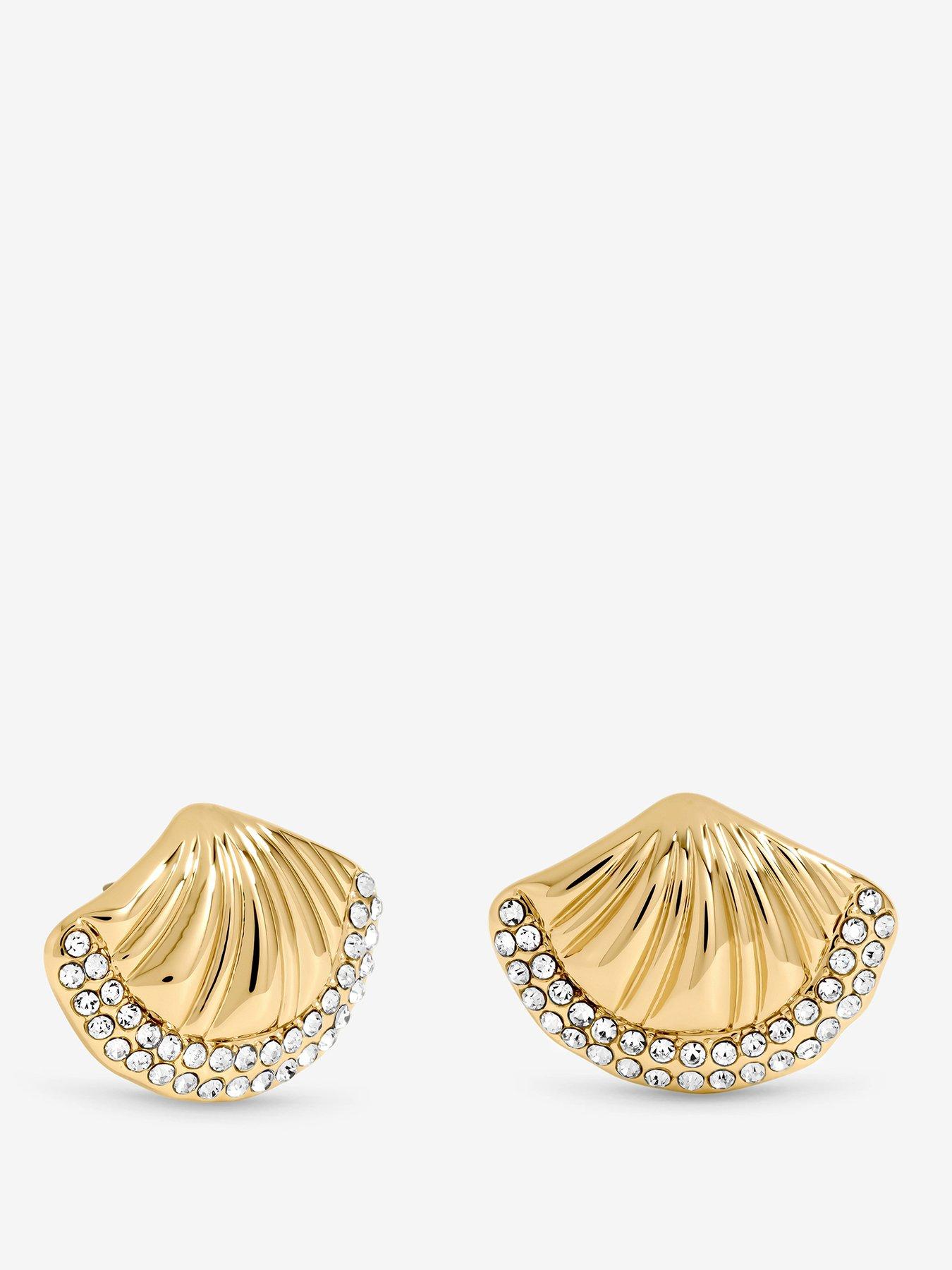 mood-mood-gold-plated-and-pave-shell-stud-earringsfront