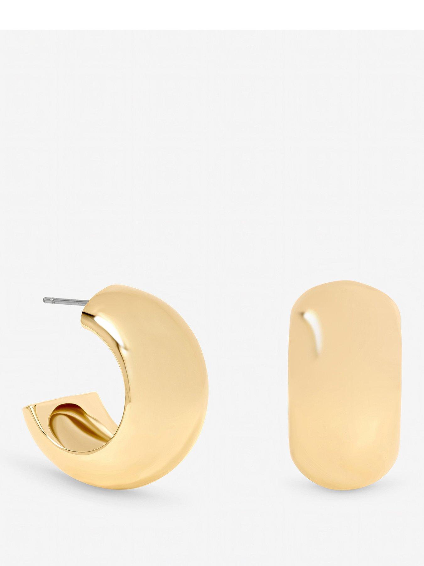 mood-mood-gold-plated-chubby-hoop-earringsfront
