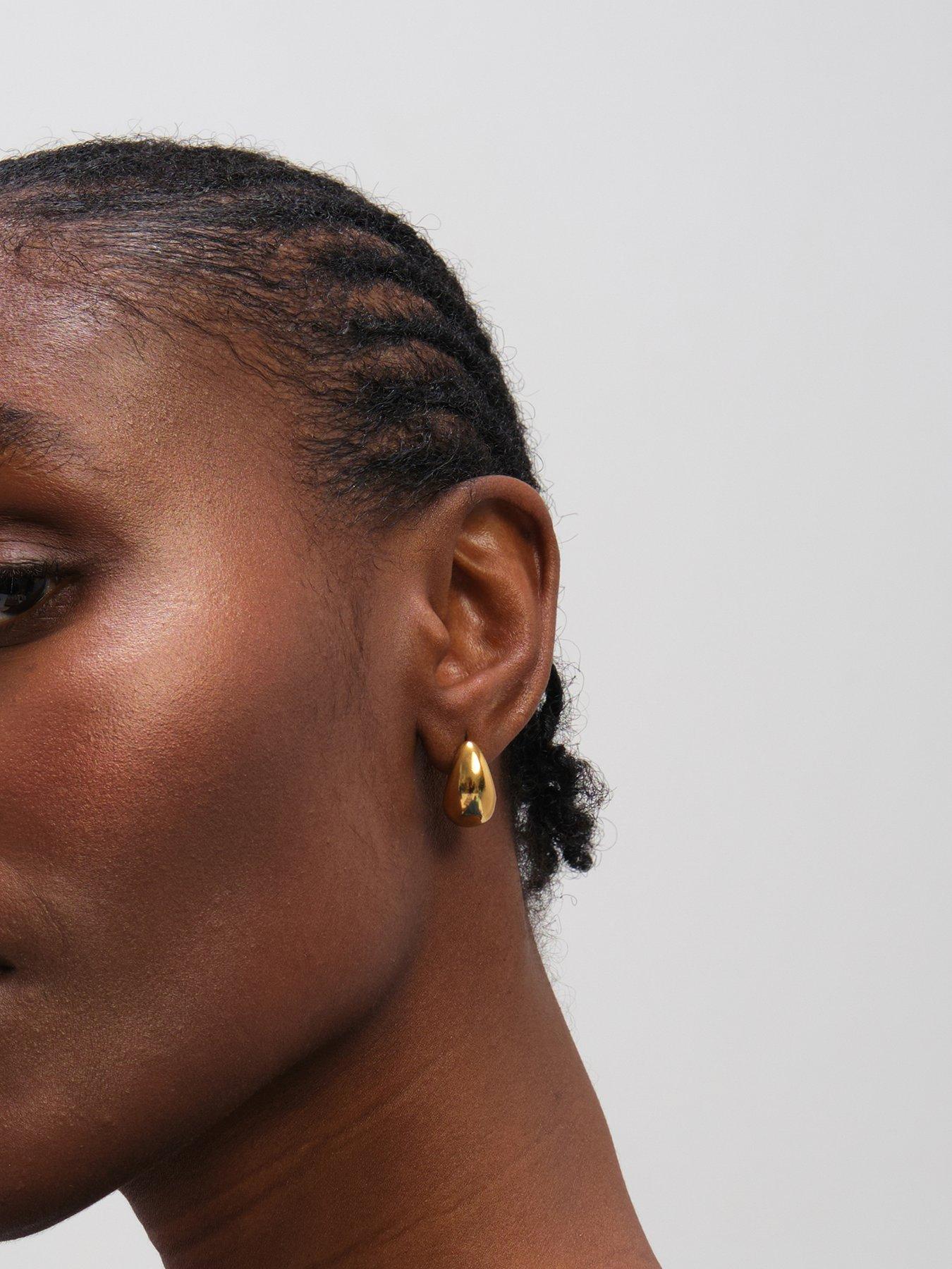 jon-richard-jon-richard-gold-plated-waterproof-dome-stud-earringsstillFront
