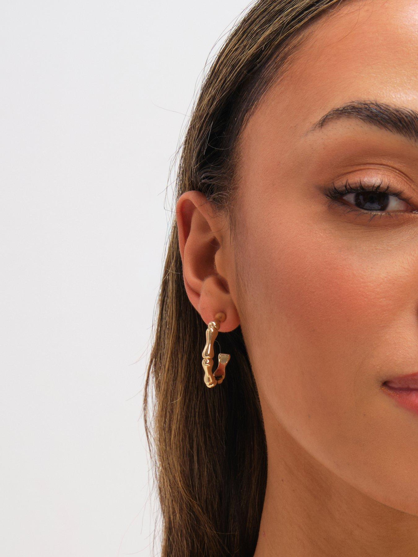 mood-mood-gold-polished-bamboo-hoop-earringsstillFront