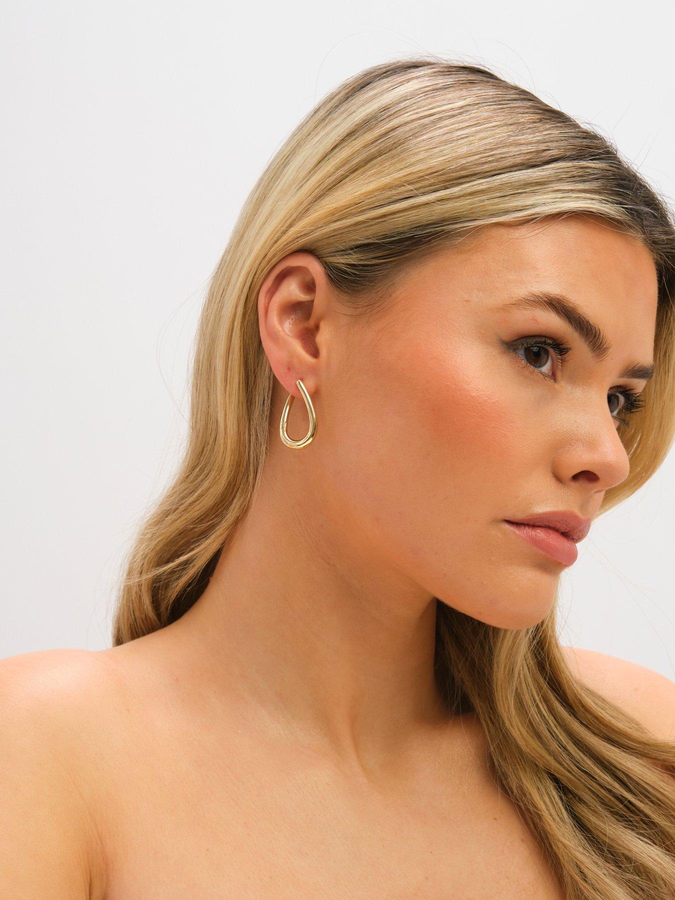 jon-richard-jon-richard-gold-plated-twist-hoop-earringsback