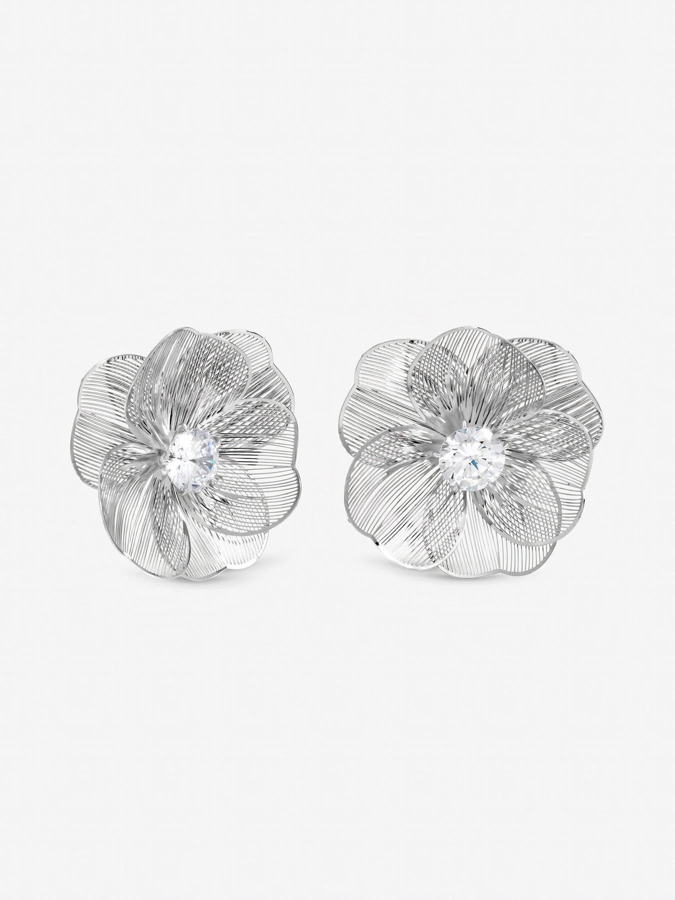 jon-richard-rhodium-plated-crystal-statement-flower-earringsstillFront