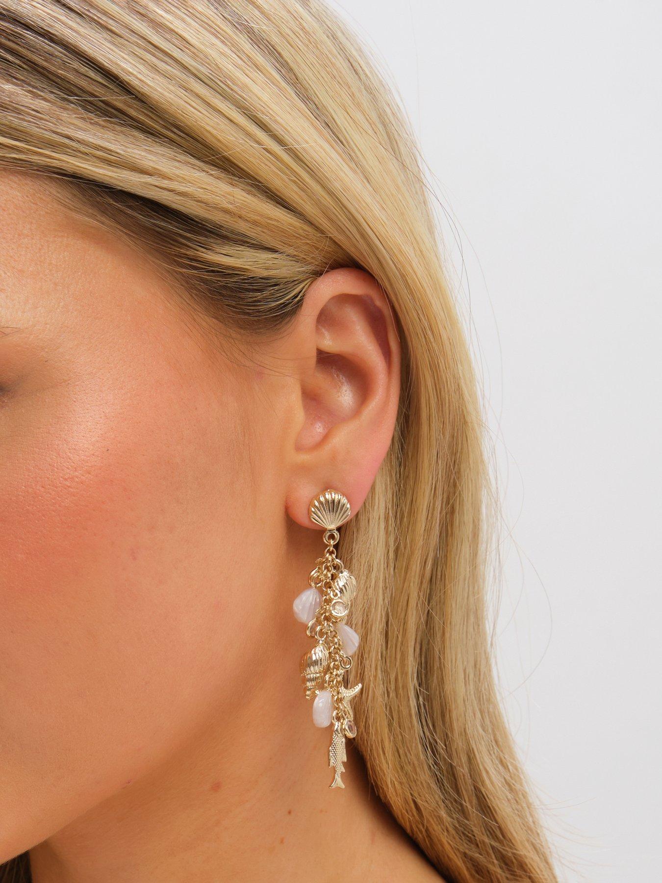 inicio-inicio-gold-plated-droplet-shell-earrings-gift-pouchstillFront