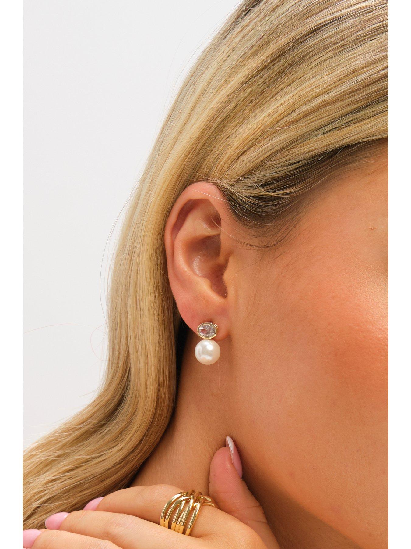 jon-richard-gold-plated-crystal-and-pearl-drop-earringsback