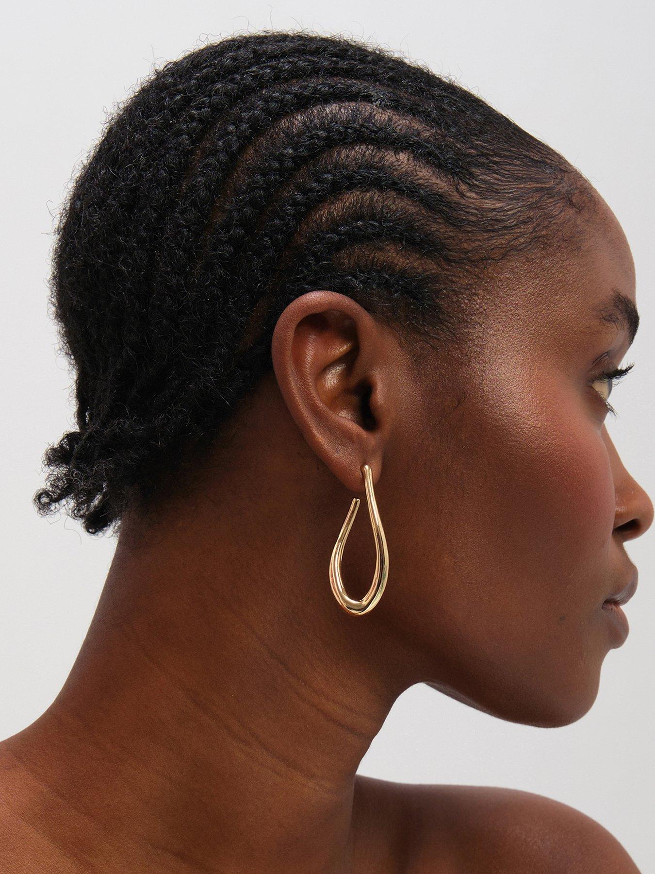 mood-mood-gold-plated-twist-hoop-earringsfront