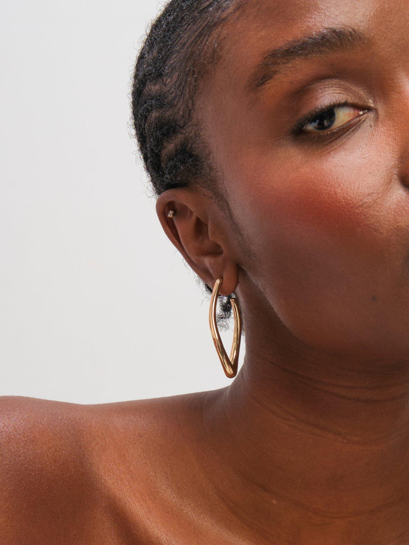 mood-mood-gold-plated-twist-hoop-earringsback