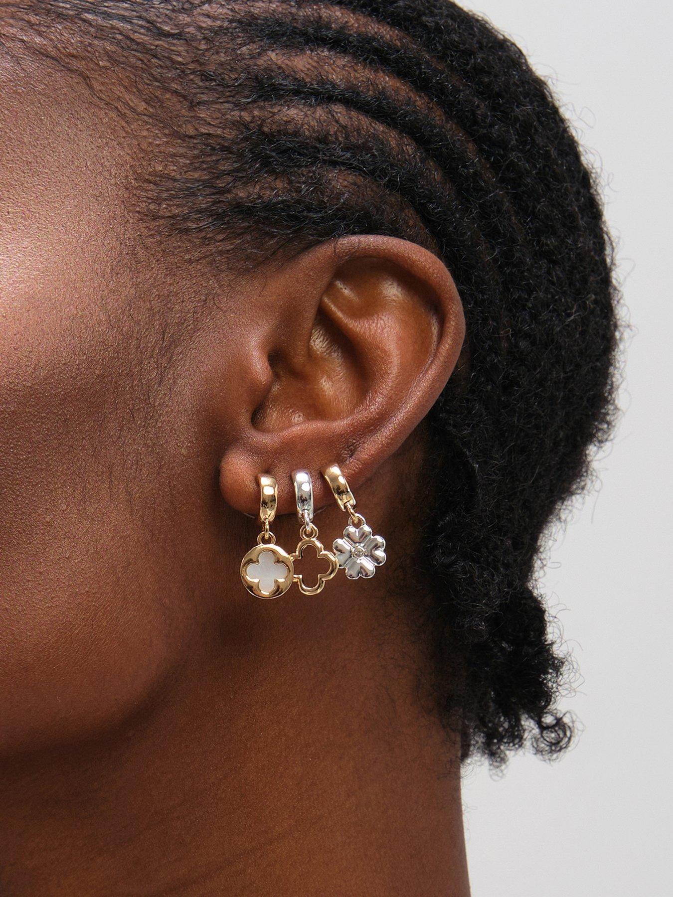 mood-mood-two-tone-clover-earrings-pack-of-3front