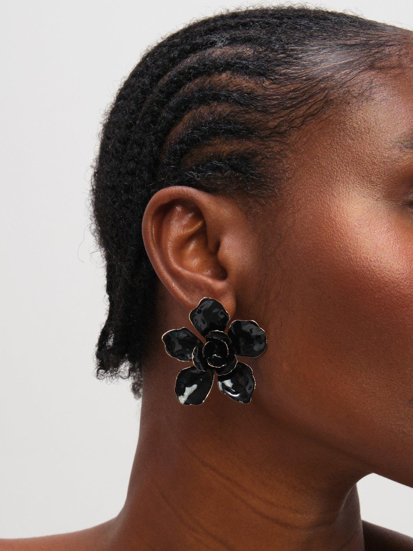 mood-mood-jet-statement-flower-earringsstillFront