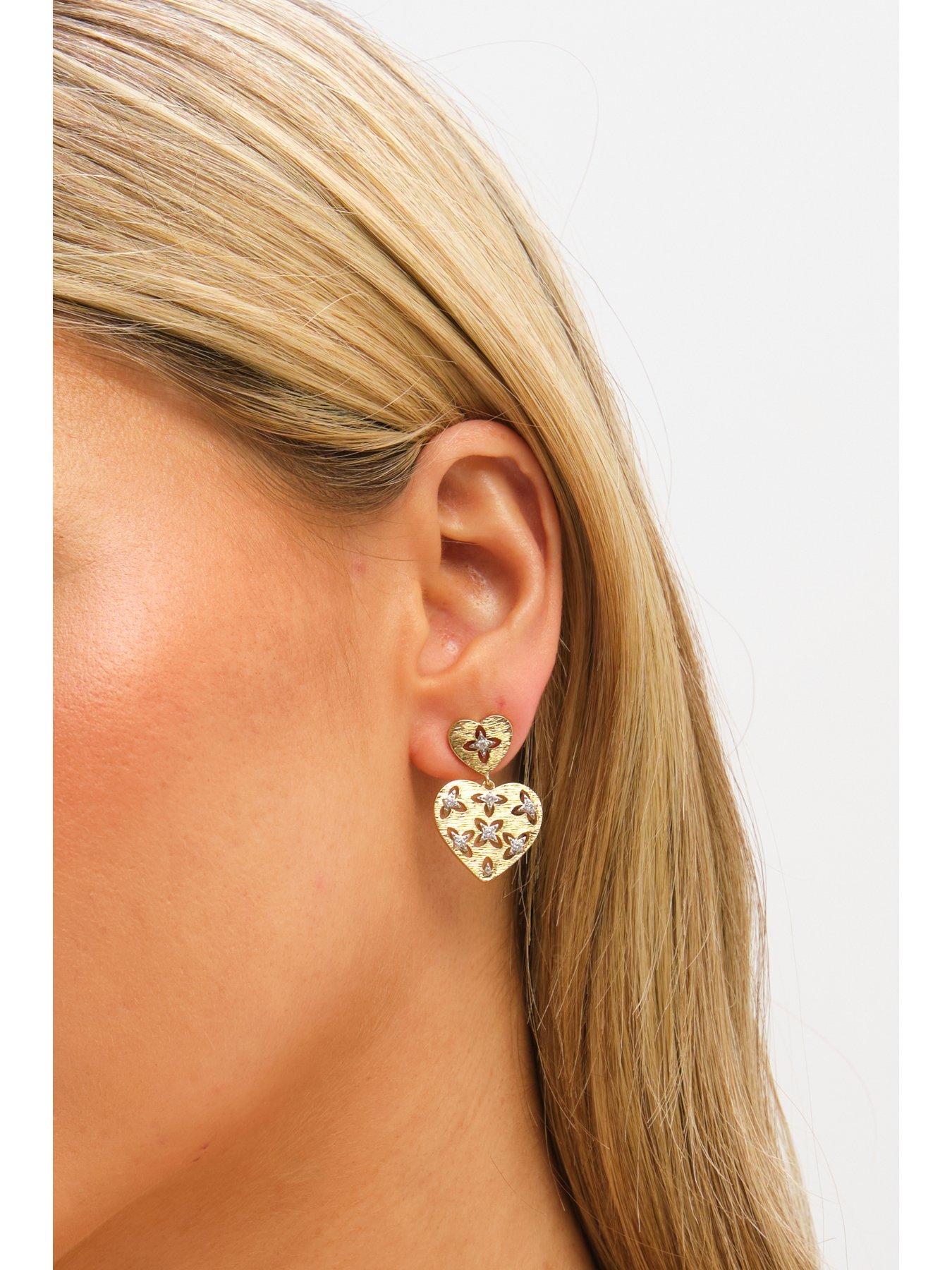 jon-richard-two-tone-clover-cut-out-heart-earringsback