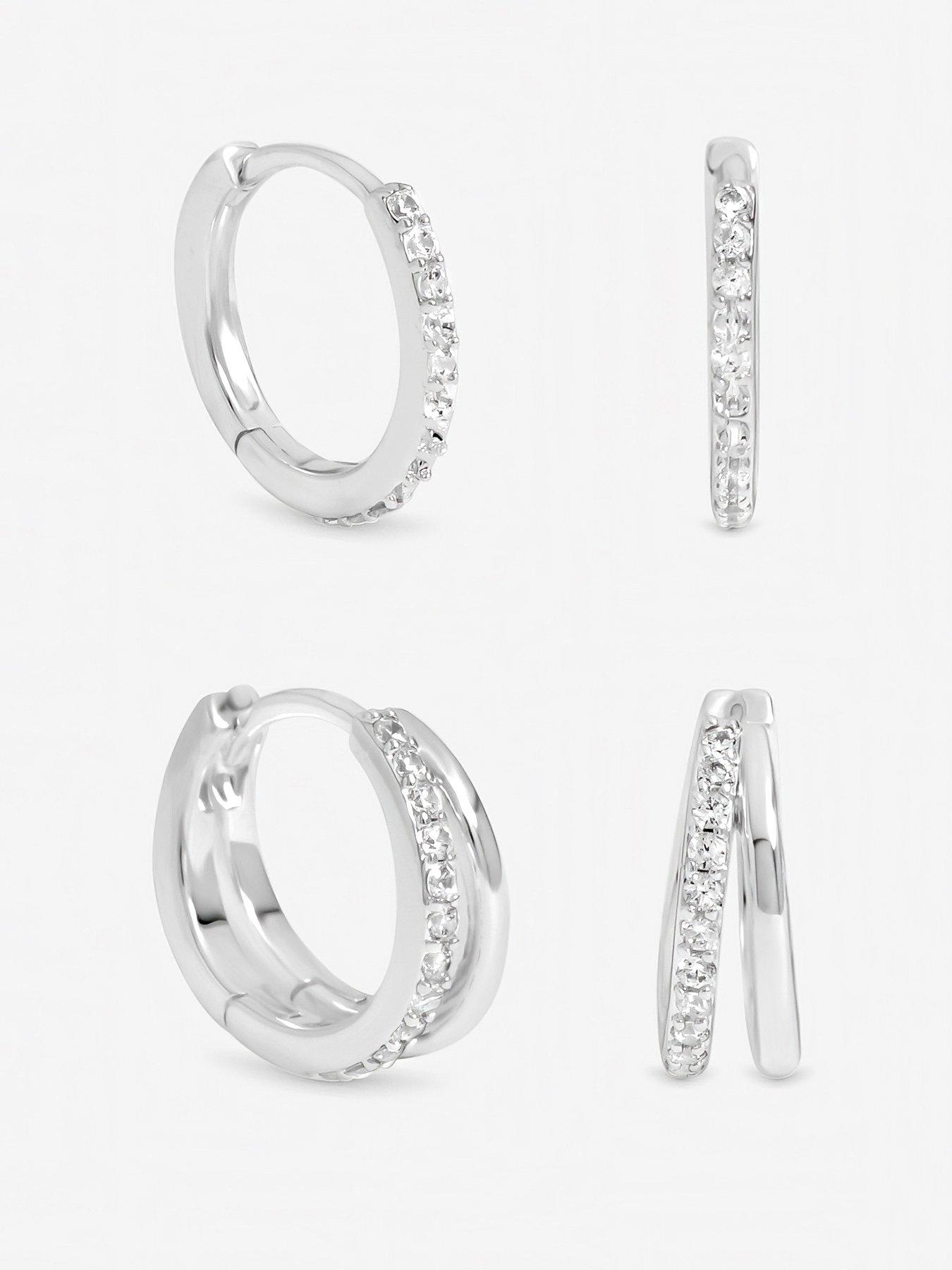 inicio-polished-and-pave-hoops-pack-of-2front