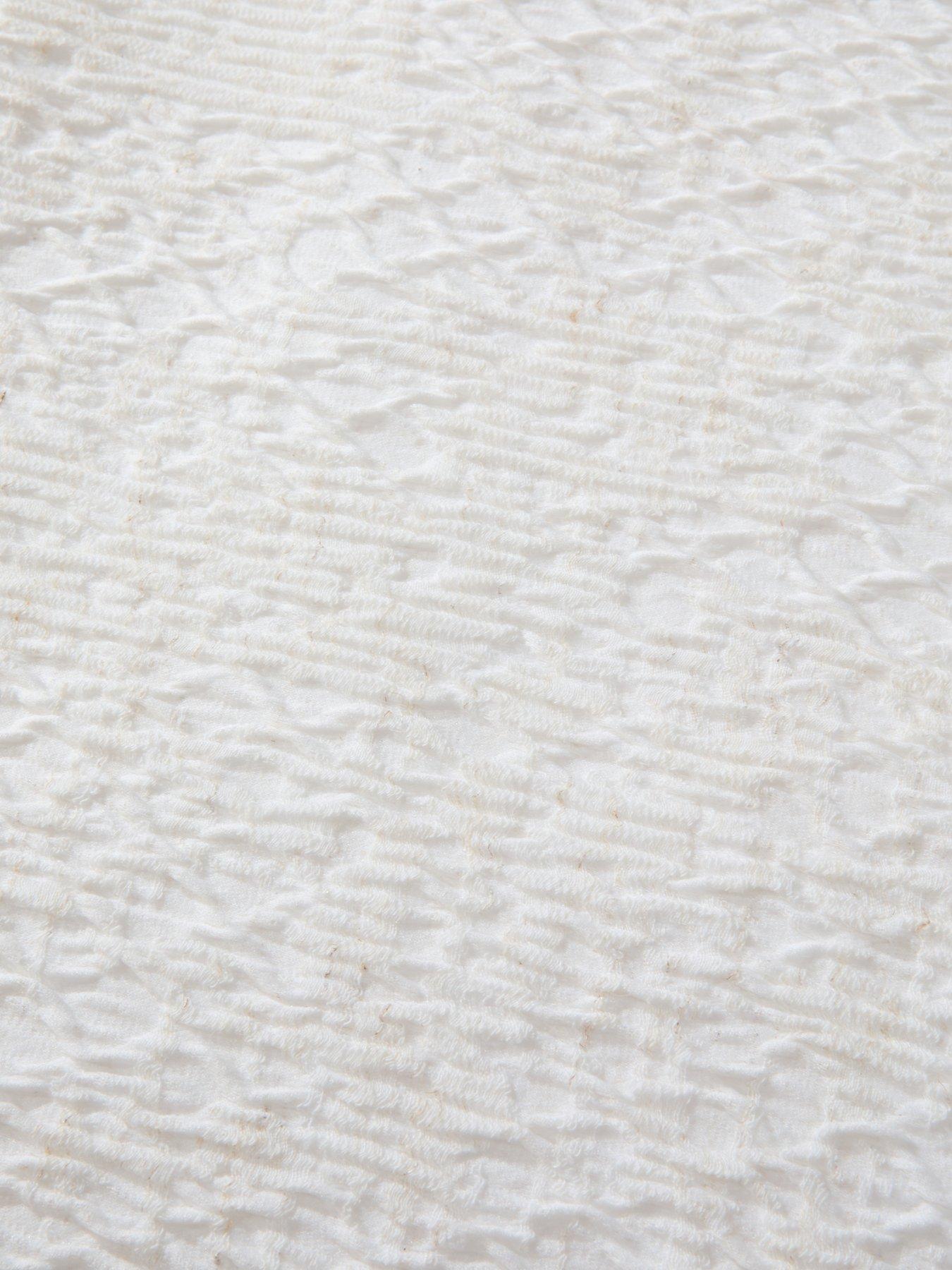 Image 4 of 5 of Michelle Keegan Home Cala Polylinen Textured Duvet Set