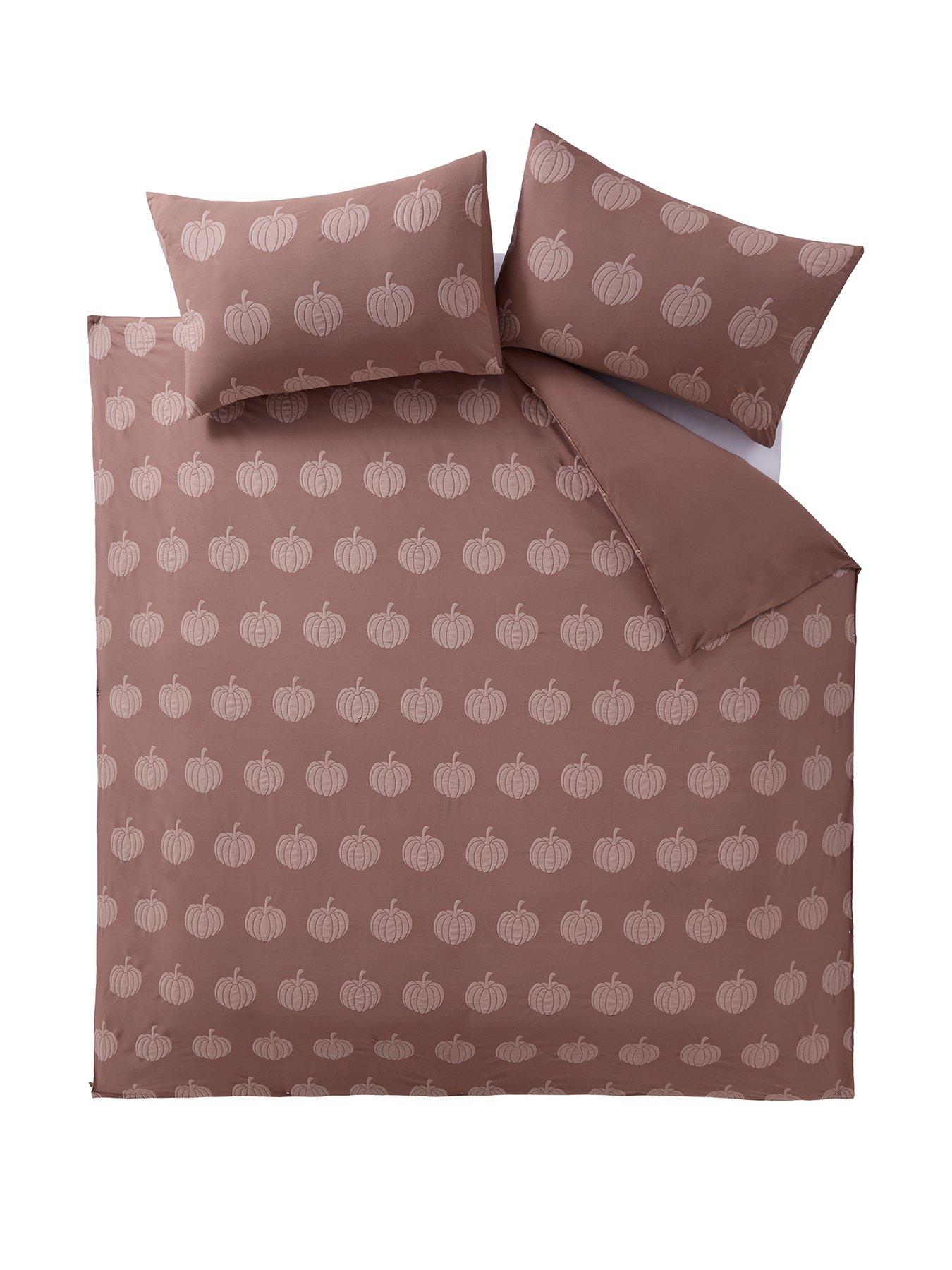Image 2 of 5 of The Very Collection Pumpkin Jacquard Duvet Set