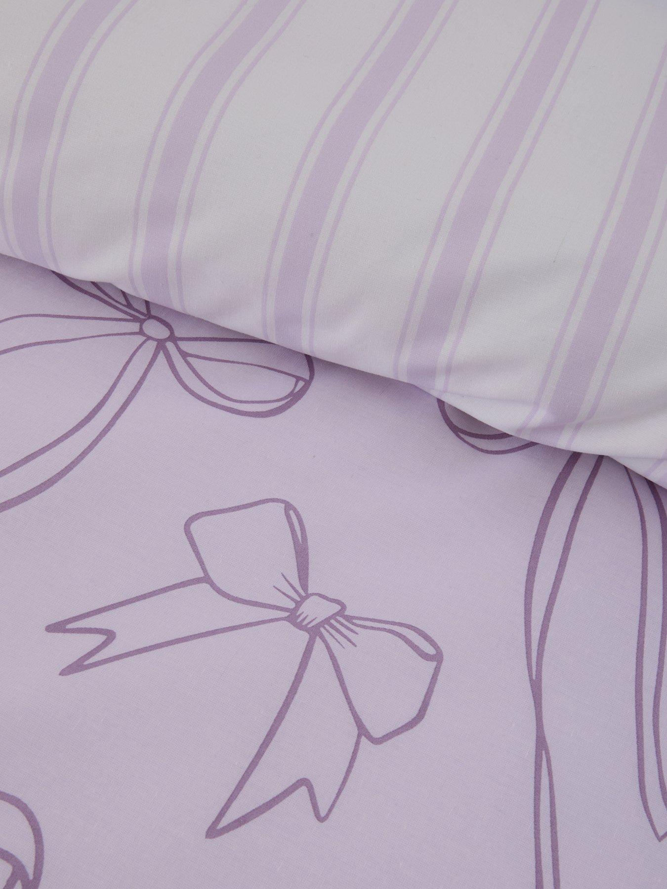 Image 5 of 5 of The Very Collection Bow Print Duvet Set