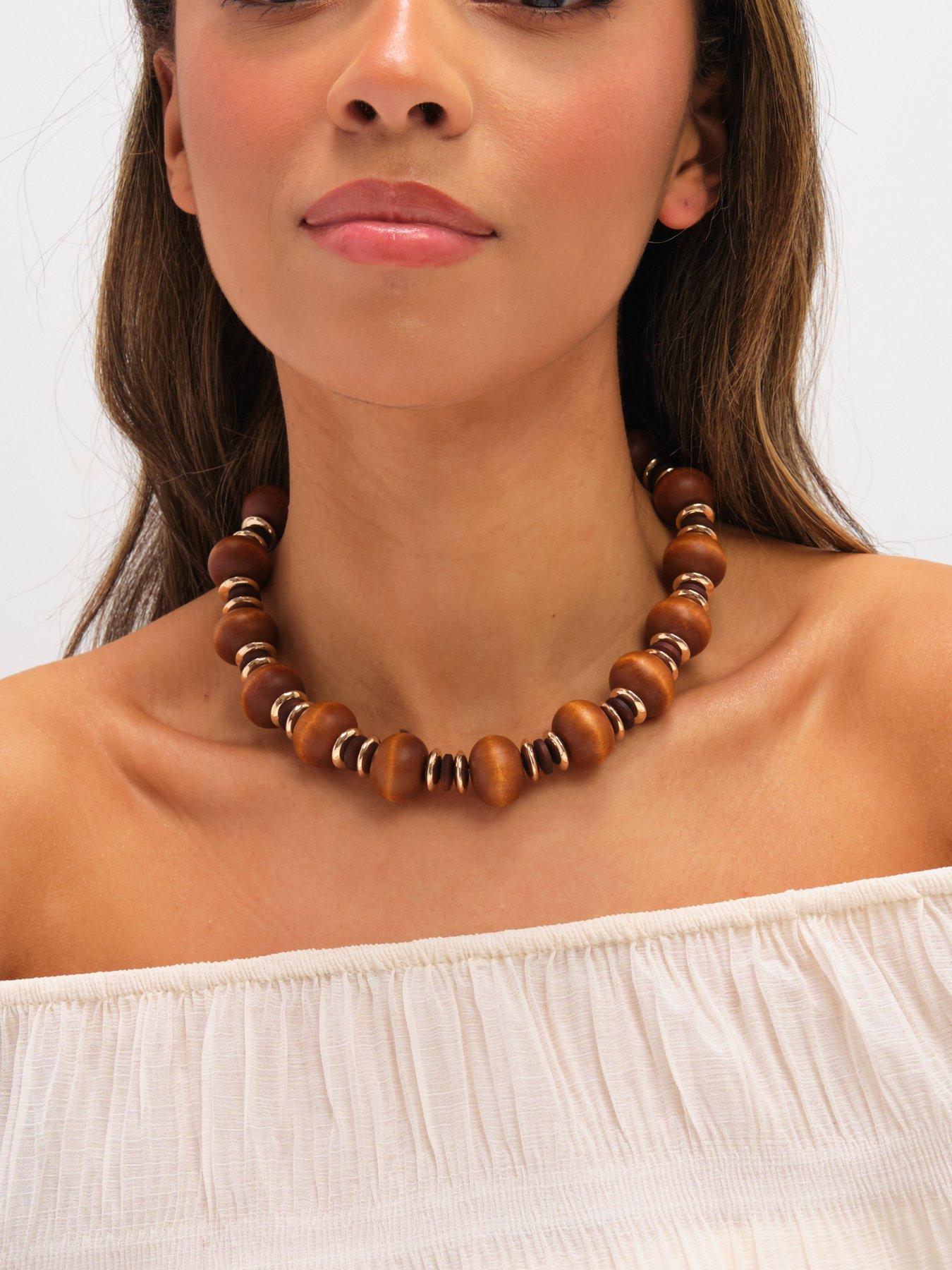 mood-gold-plated-and-wood-orb-necklacestillFront