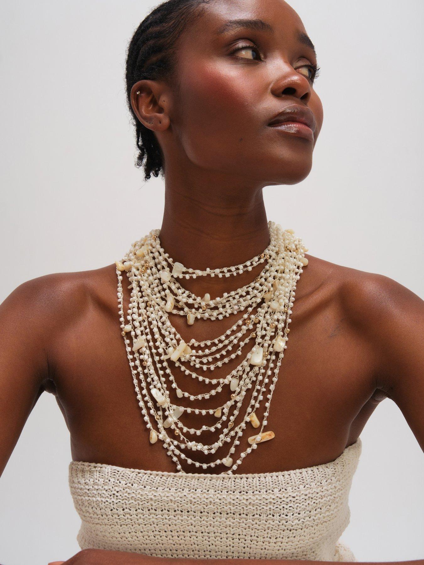 mood-gold-plated-statement-multirow-beaded-necklaceback