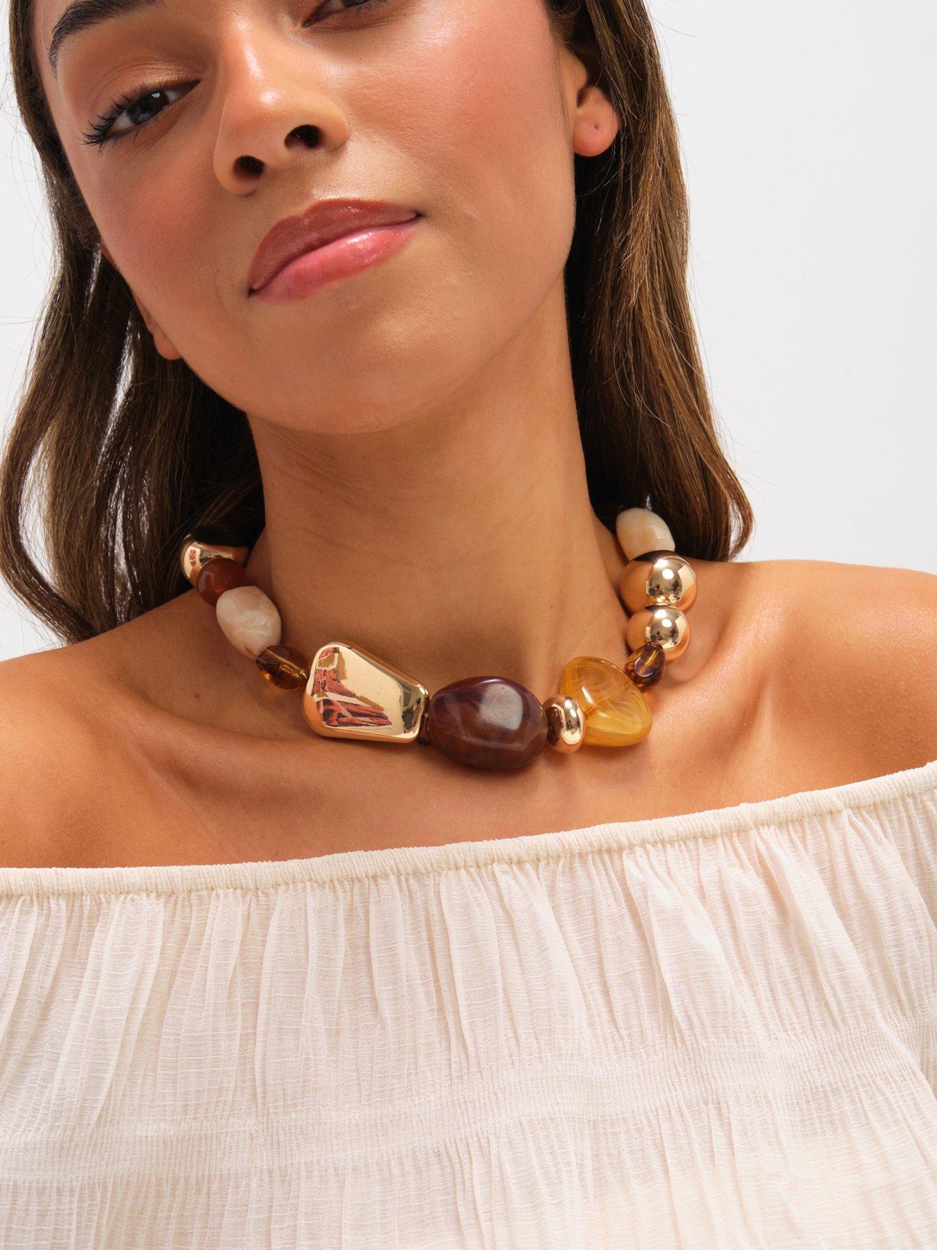 mood-gold-polished-and-resin-allway-necklacestillFront