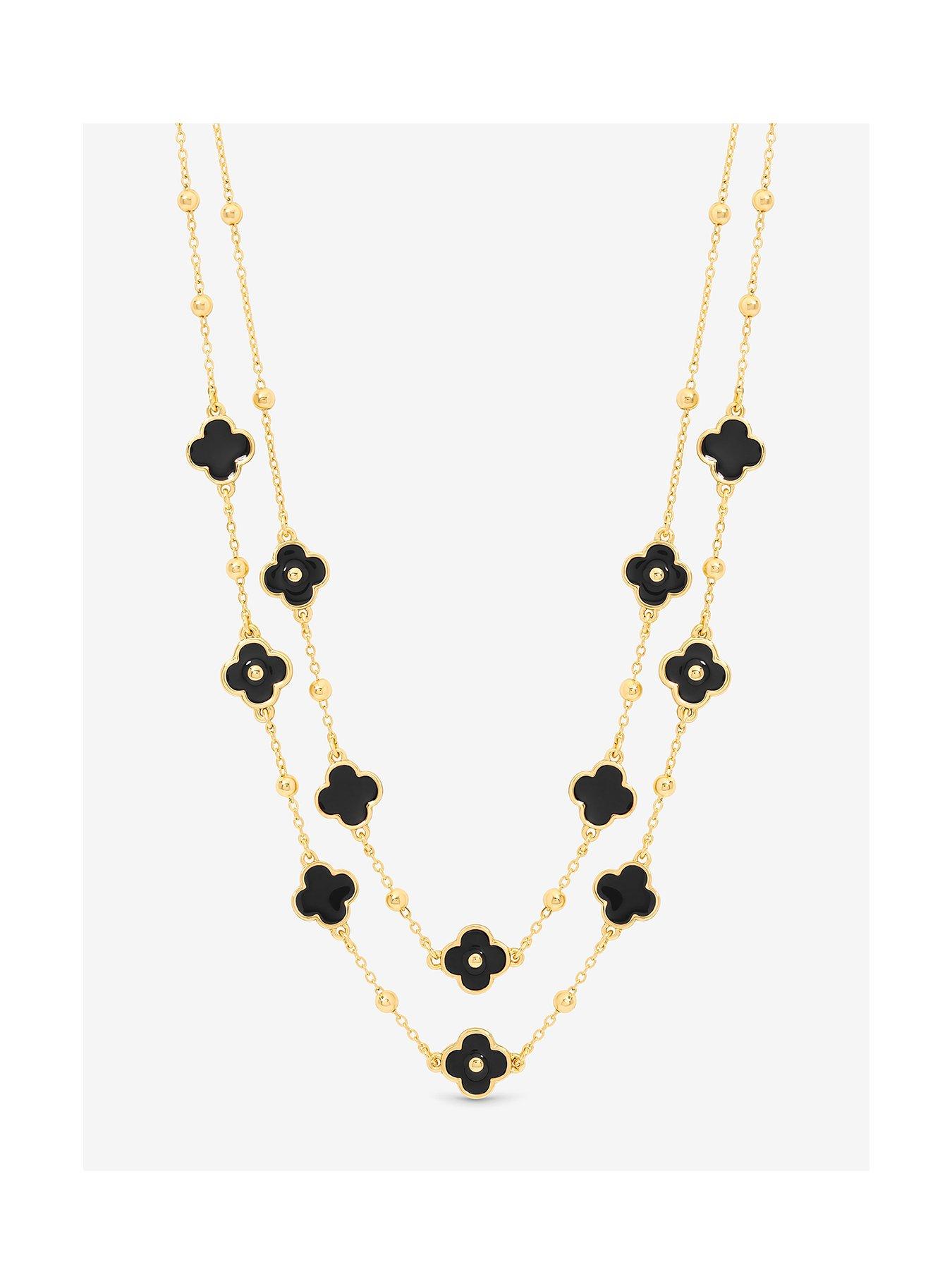 mood-mood-jet-clover-multi-row-necklacefront