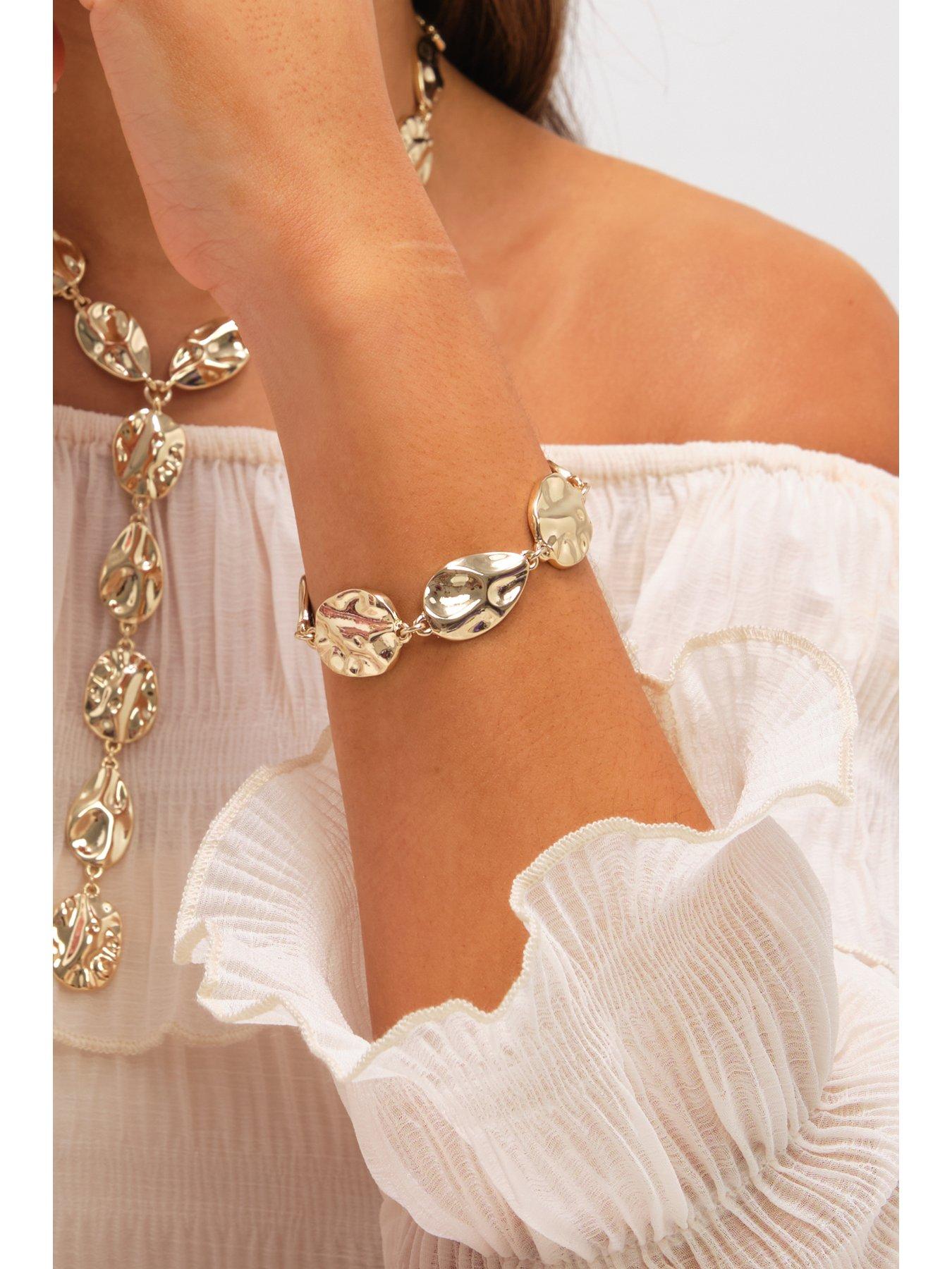 mood-mood-gold-polished-molten-braceletstillFront
