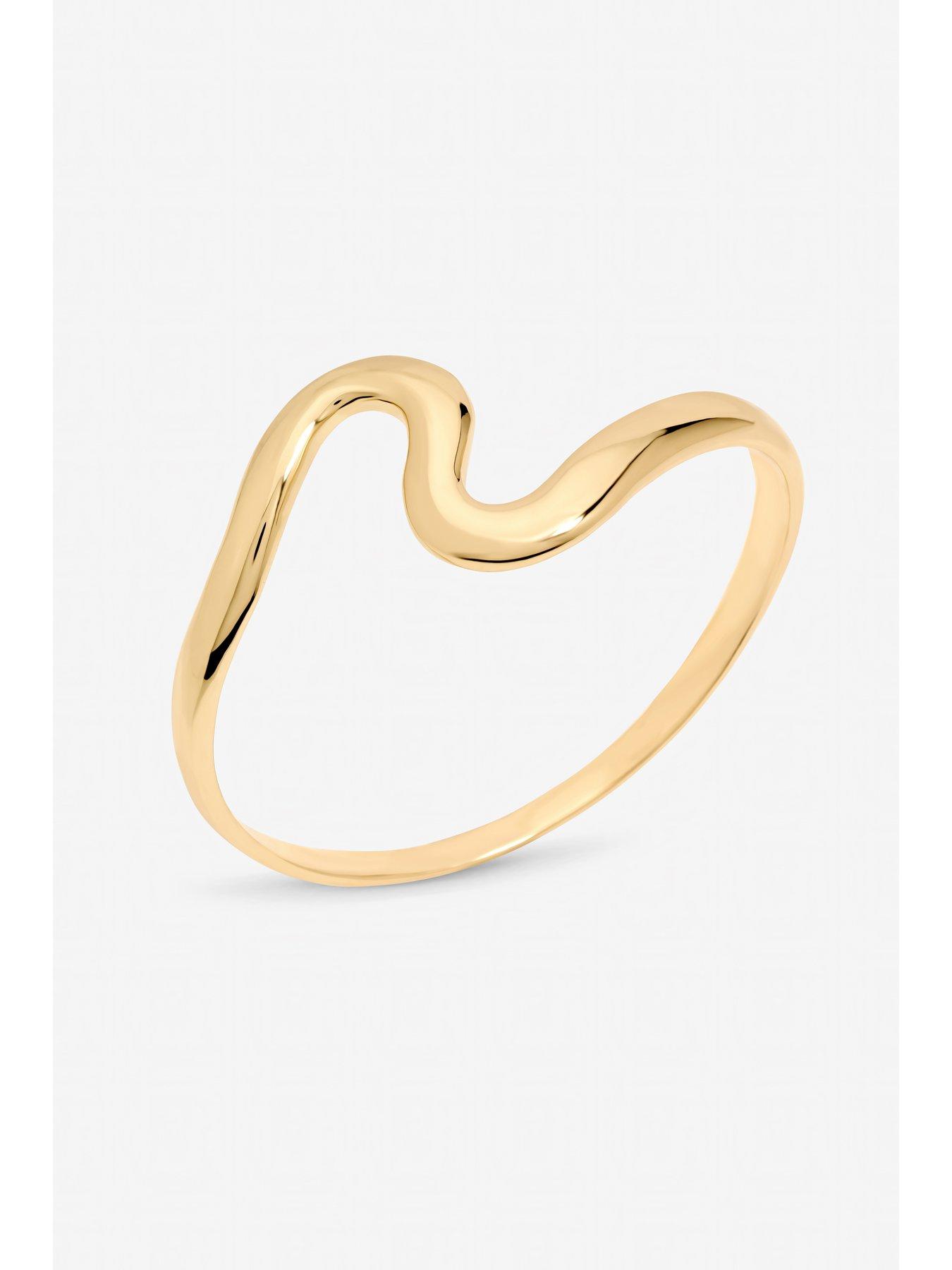 jon-richard-gold-plated-polished-swirl-bangleback
