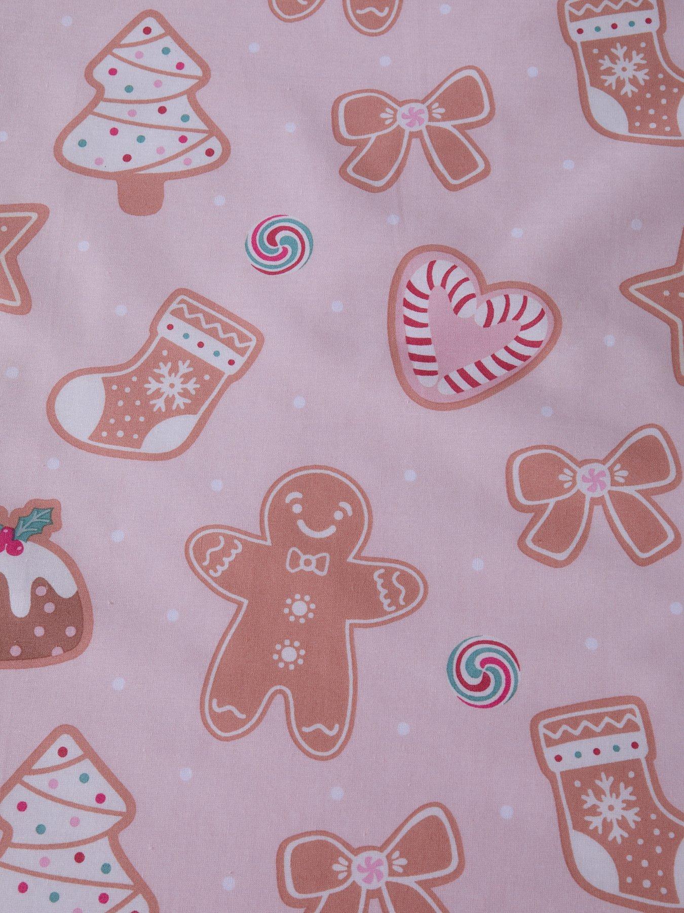 Image 5 of 5 of The Very Collection Christmas Treats Duvet Set - Pink