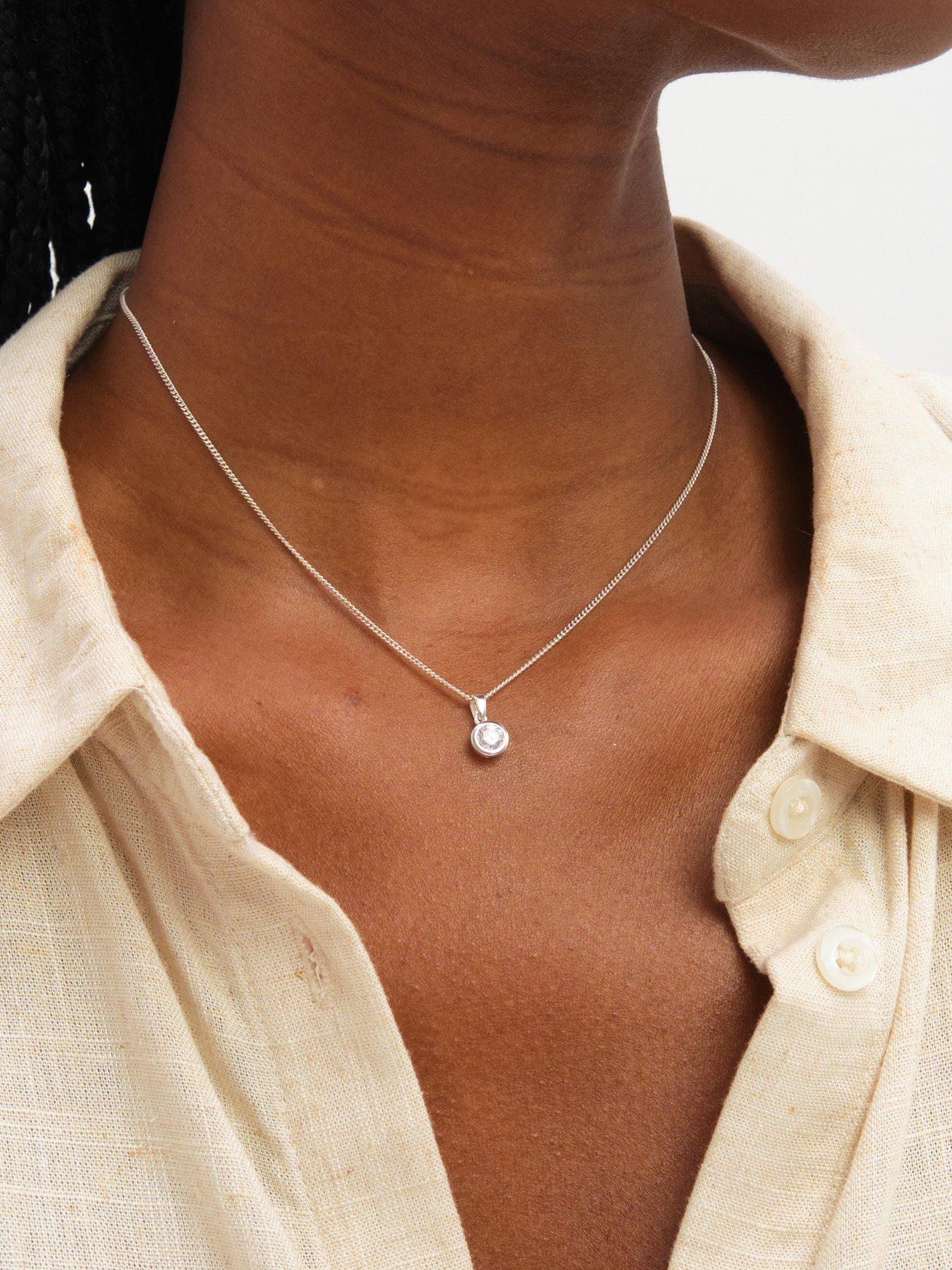 Image 4 of 4 of Inicio Sterling Silver Cubic Zirconia Bezel Set - Gift Box