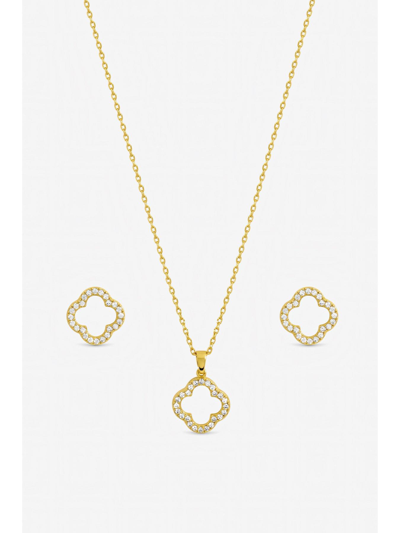 jon-richard-jon-richard-gold-plated-cubic-zirconia-open-clover-set-gift-boxstillFront