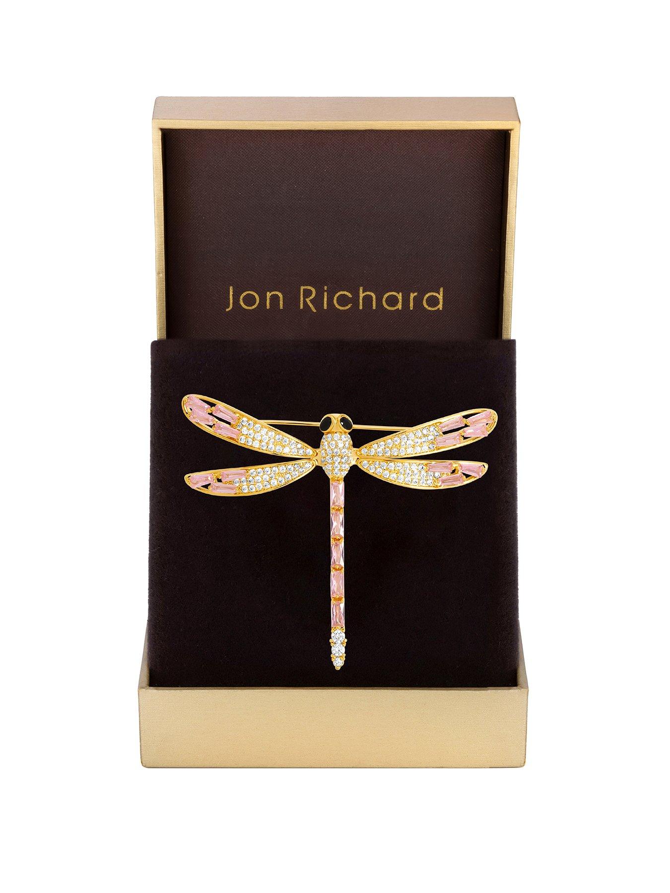 jon-richard-gold-plated-pink-dragon-fly-brooch-gift-box