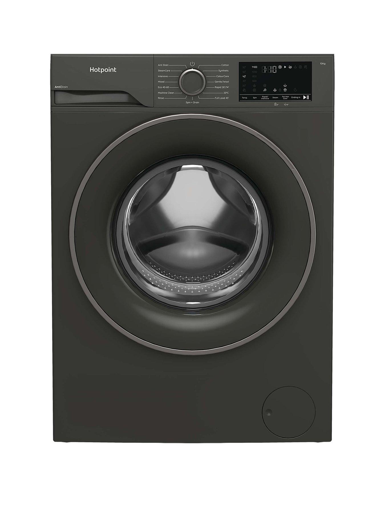 Hotpoint Hotpoint AntiStain H101GANTISTAINUK 10kg Washing Machine with Steam - Graphite