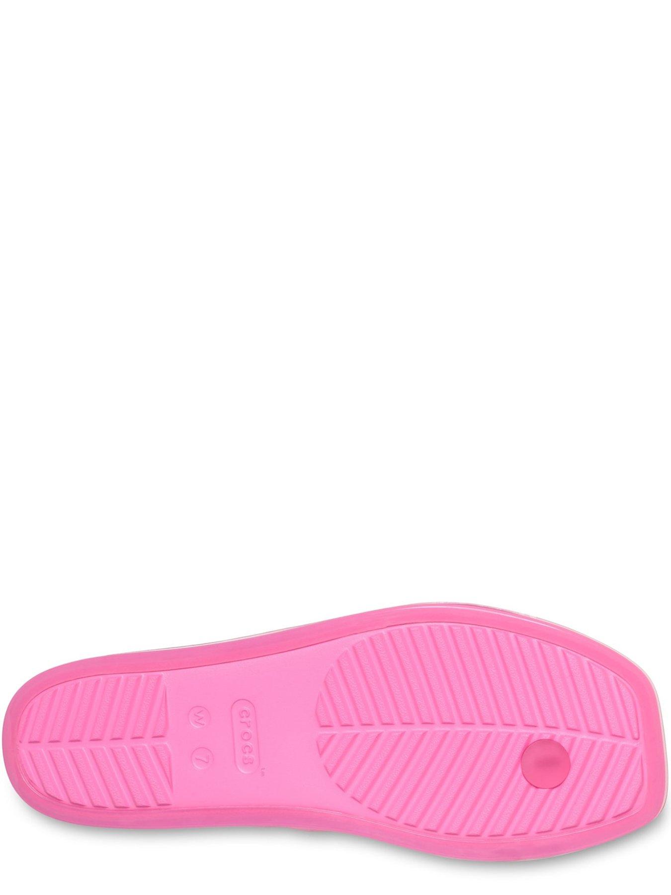 Image 5 of 6 of Crocs Miami Round Toe Loop - Pink