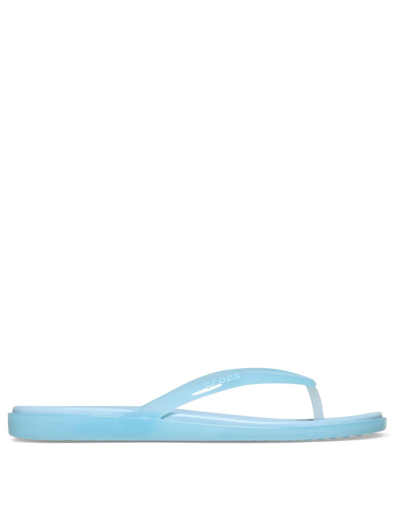 Crocs Miami Round Toe Jelly - Blue