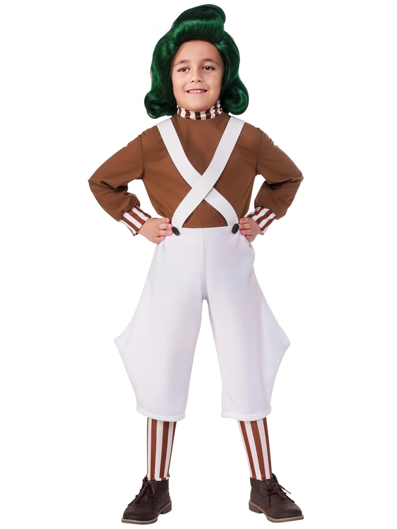 Willy Wonka Oompa Loompa Child Costume