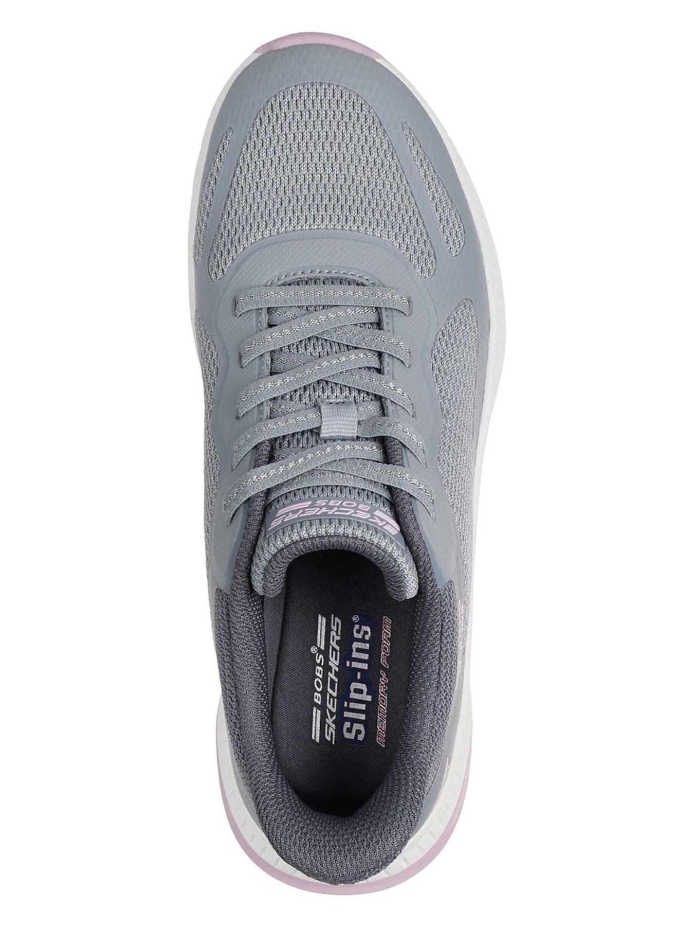 Image 4 of 5 of Skechers Bobs Squad 4 Staple Look - Grey