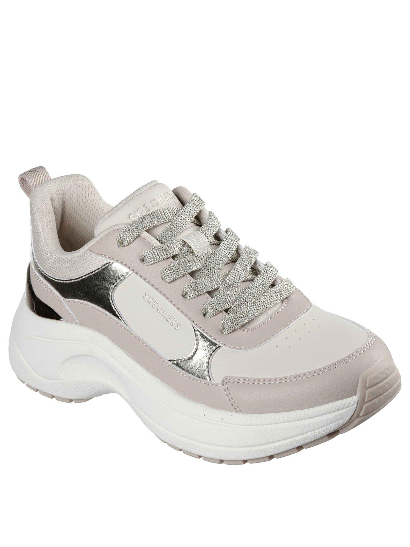 Image 2 of 5 of Skechers Hazel 2-Stunning You Trainers - Beige