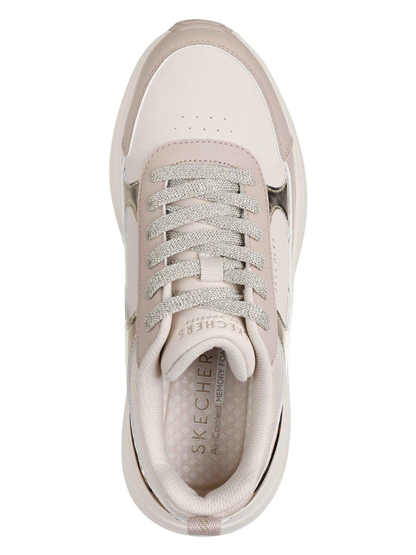 Image 4 of 5 of Skechers Hazel 2-Stunning You Trainers - Beige