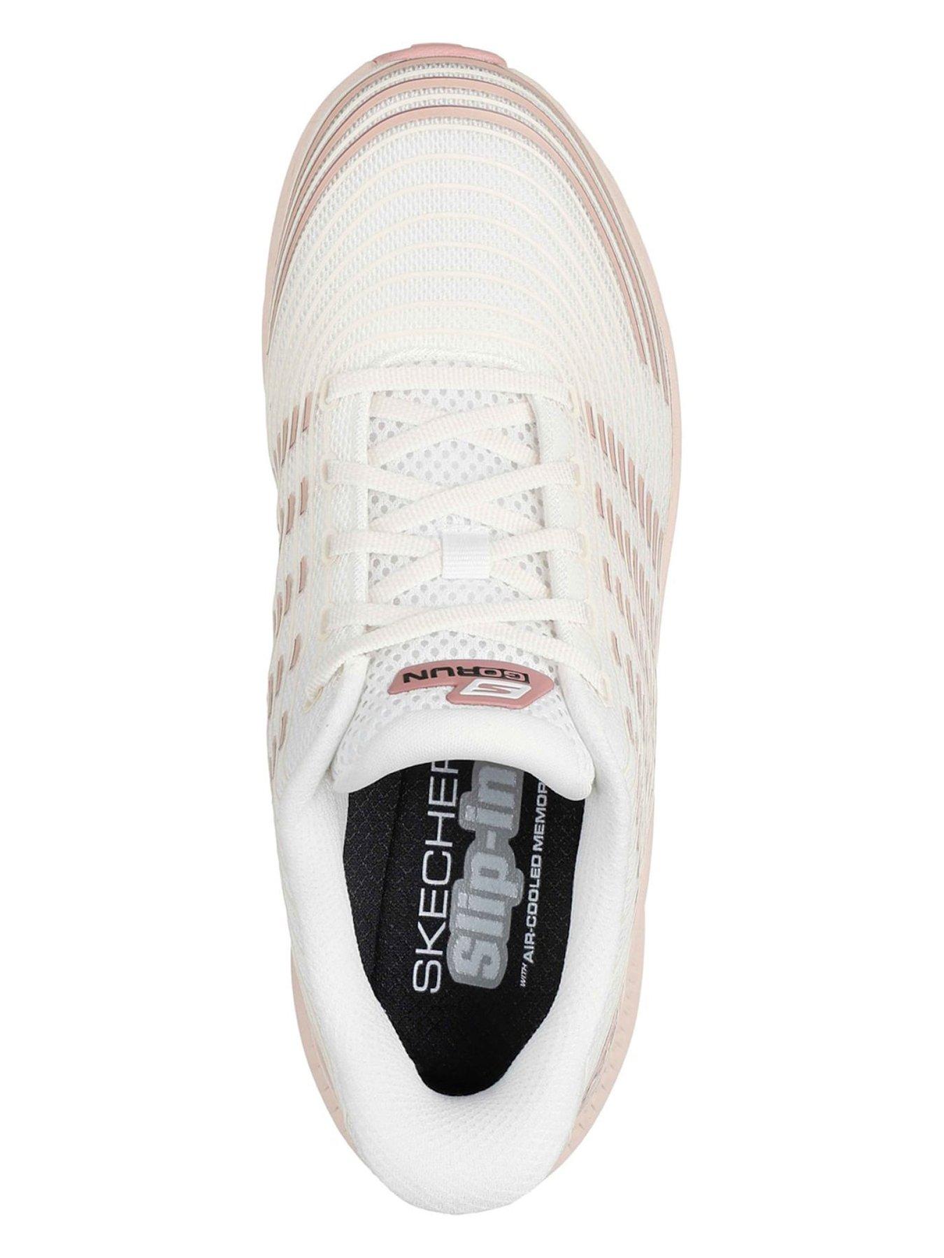 Image 4 of 5 of Skechers Go Run Consistent 2.0 Senna - White/ Pink