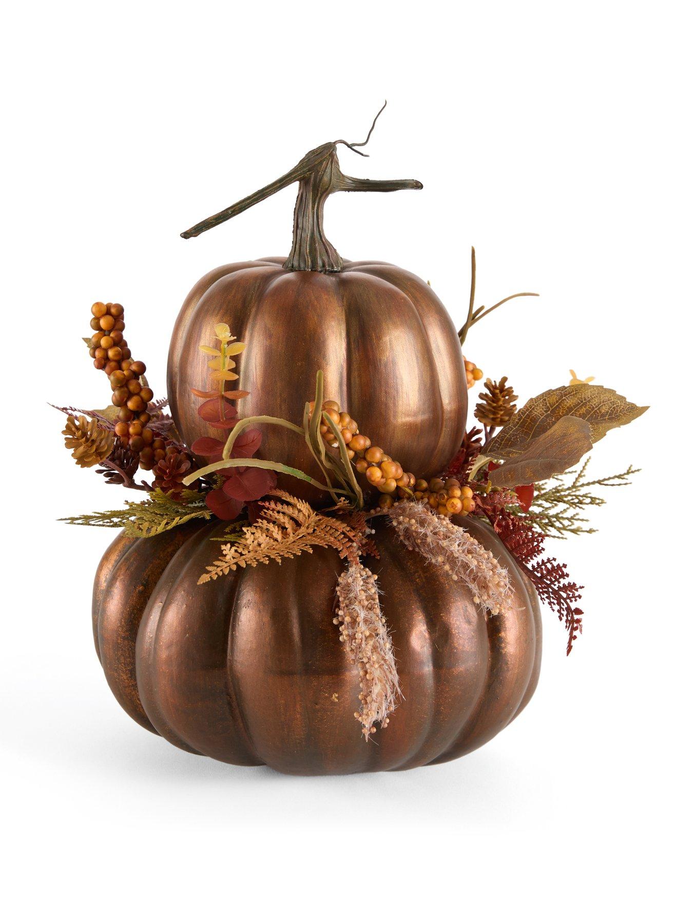 Image 2 of 7 of The Very Collection 33&nbsp;cm Pumpkin Stack Autumn Decoration