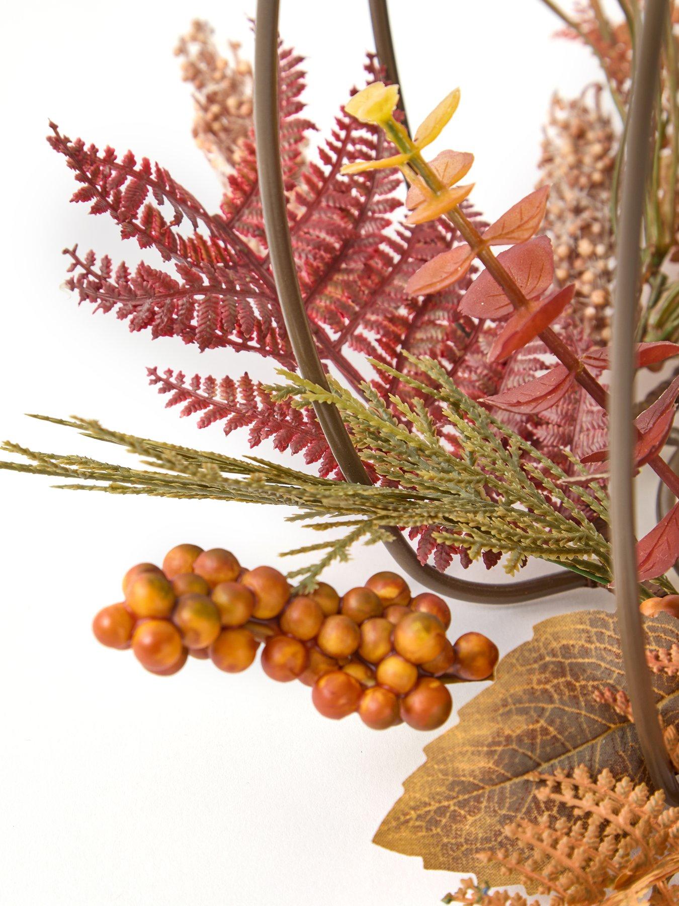 Image 6 of 7 of The Very Collection Pumpkin Table Centre With LED Candle Autumn Decoration