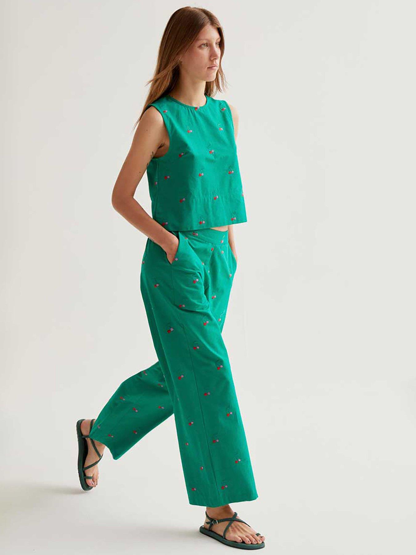 Image 4 of 5 of Compania Fantastica CHERRIES TROUSERS